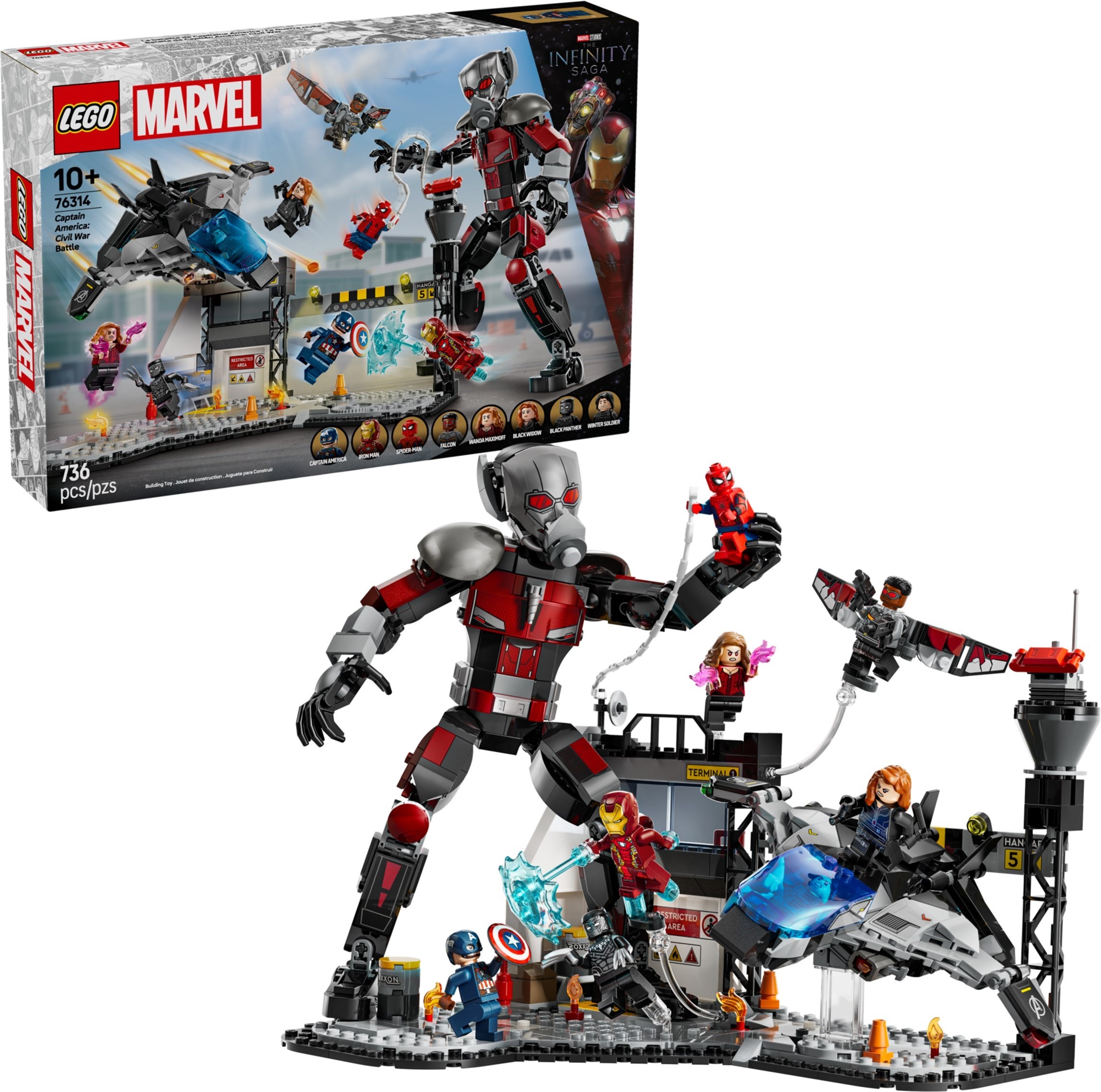 Конструктор LEGO Marvel Super Heroes 76314 736 дет. - фото 2