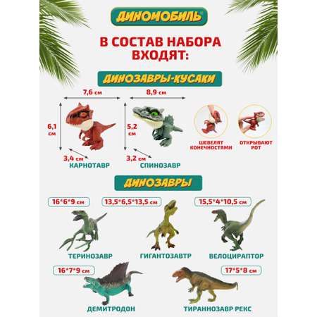 Игровой набор Диномобиль