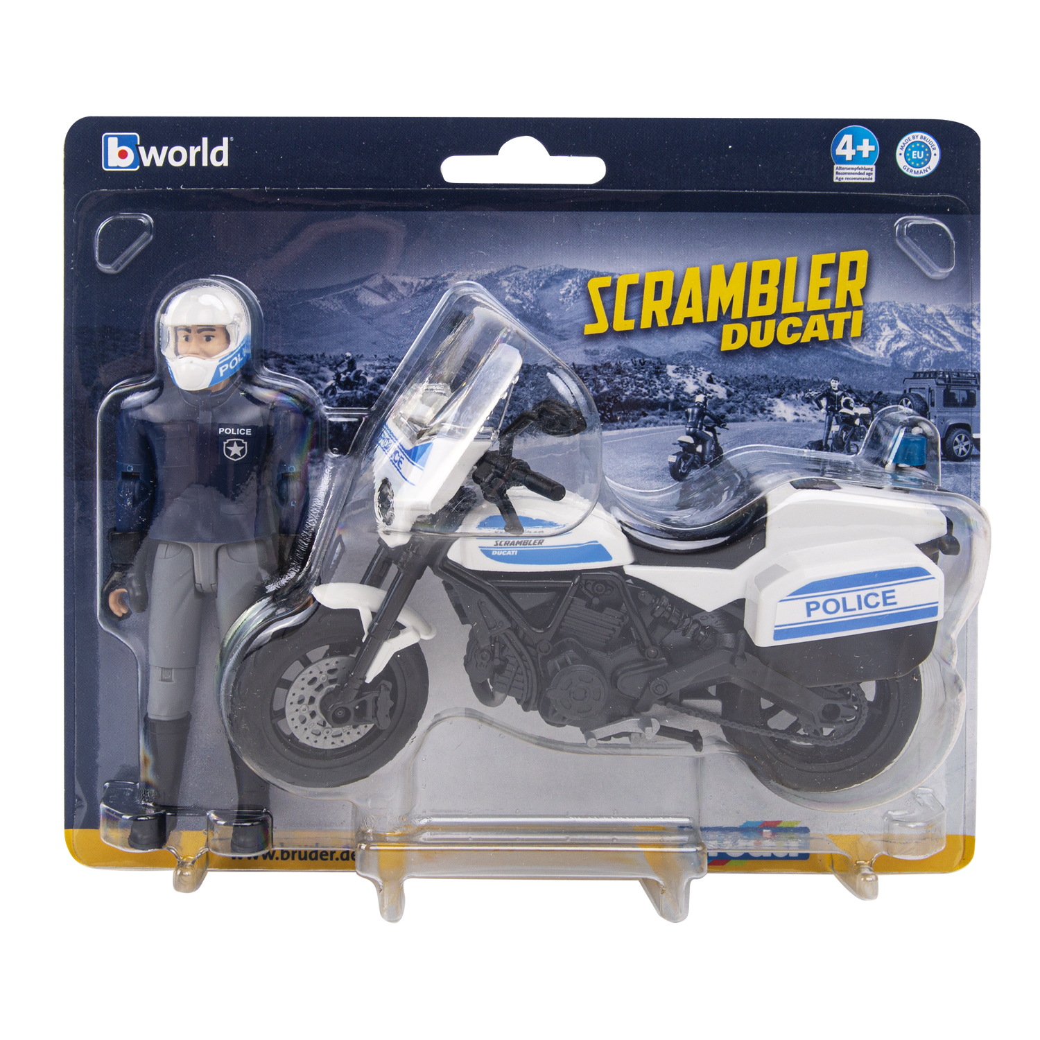 Игровой набор Bruder Мотоцикл 62-731 - фото 4