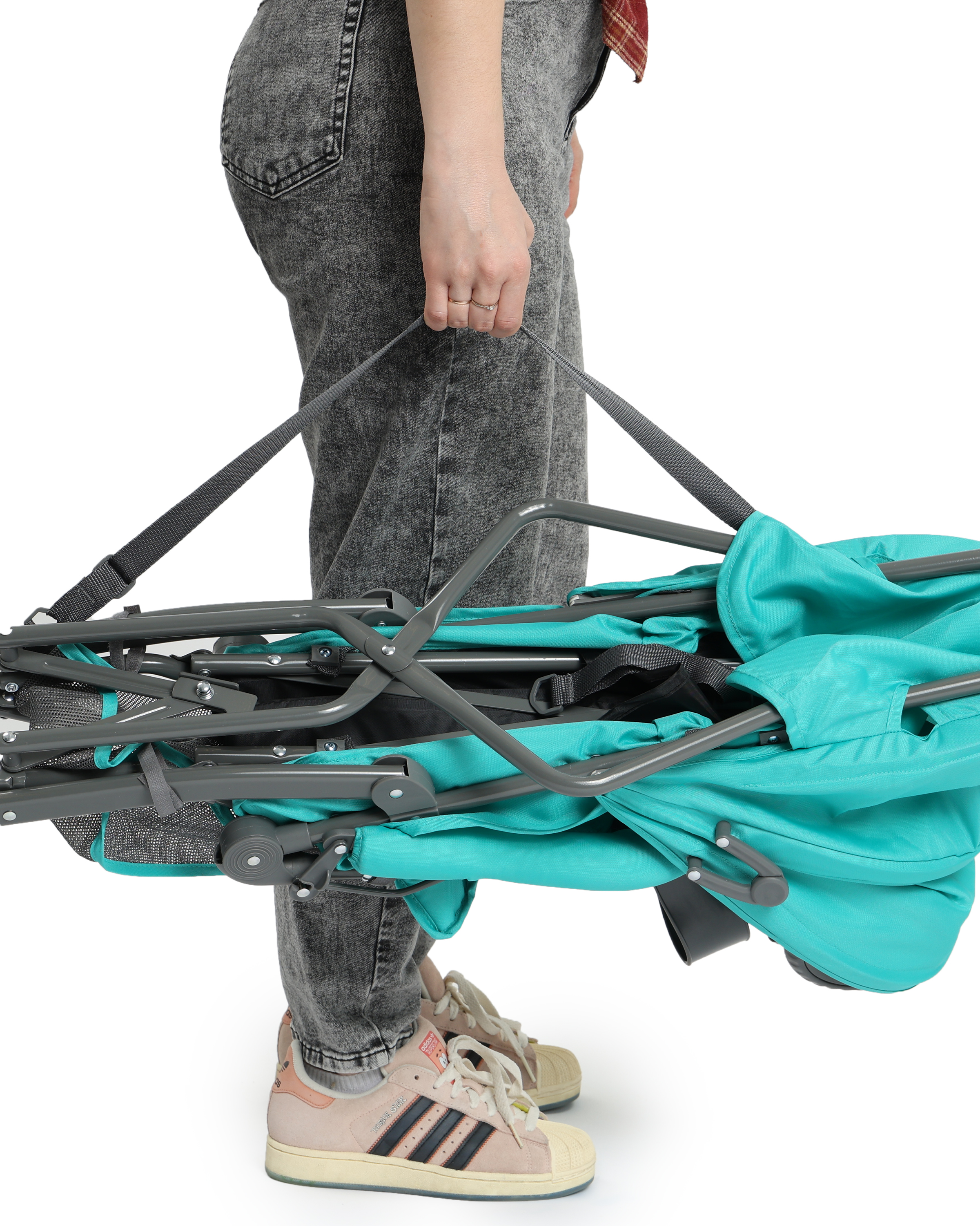 Коляска прогулочная BabyGo Mirage зеленый - фото 12