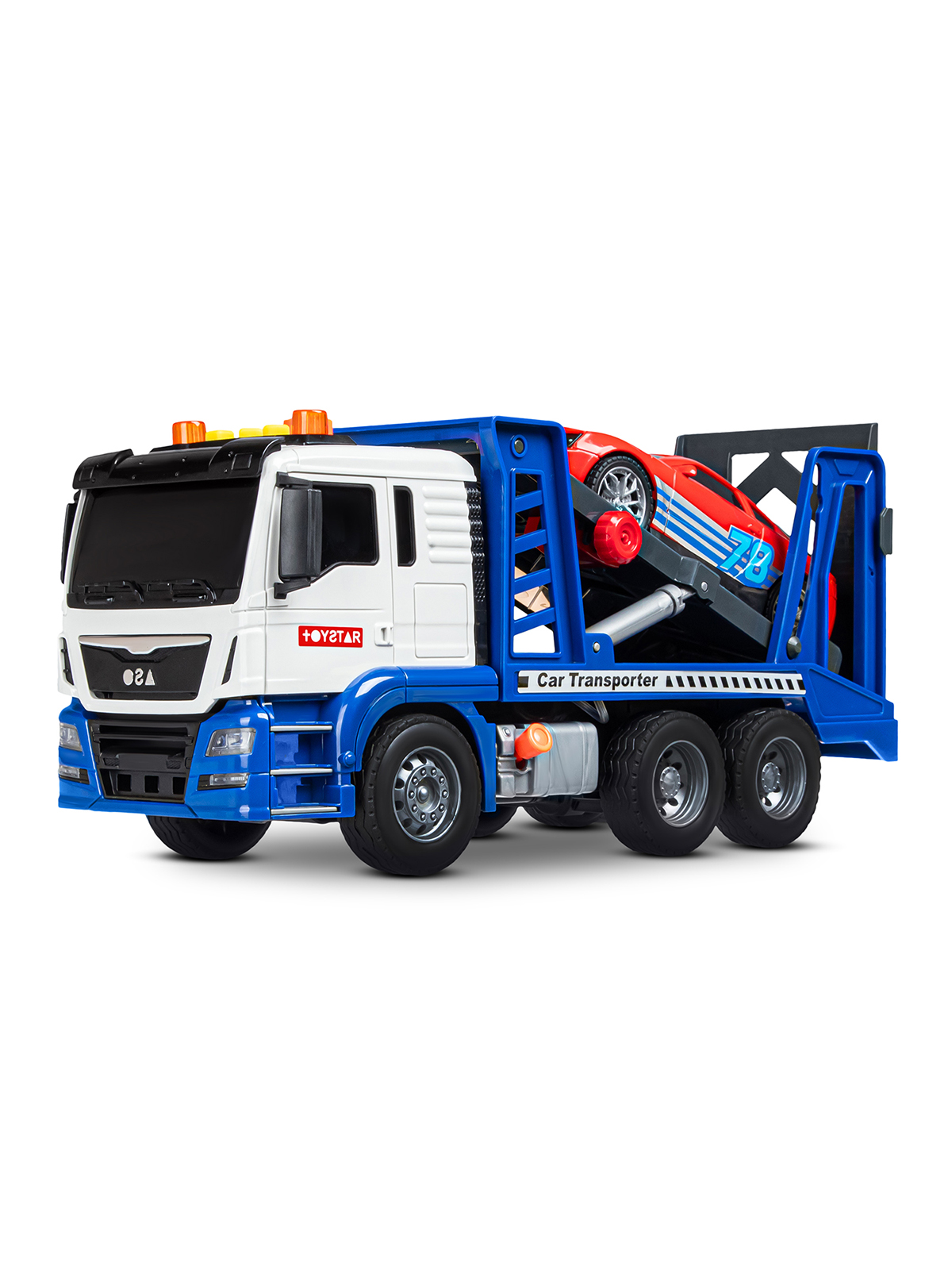 Автовоз AUTODRIVE с машинкой JB0405099 - фото 8