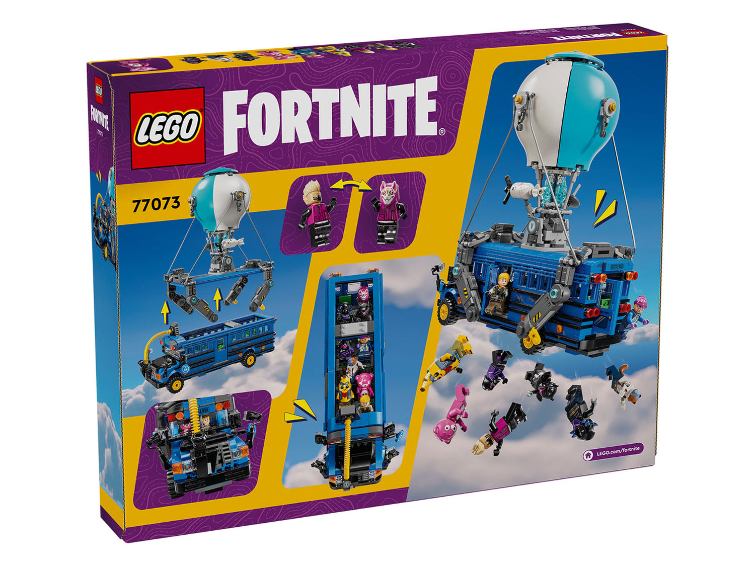 Конструктор LEGO Fortnite Боевой автобус 77073 954 дет. - фото 8