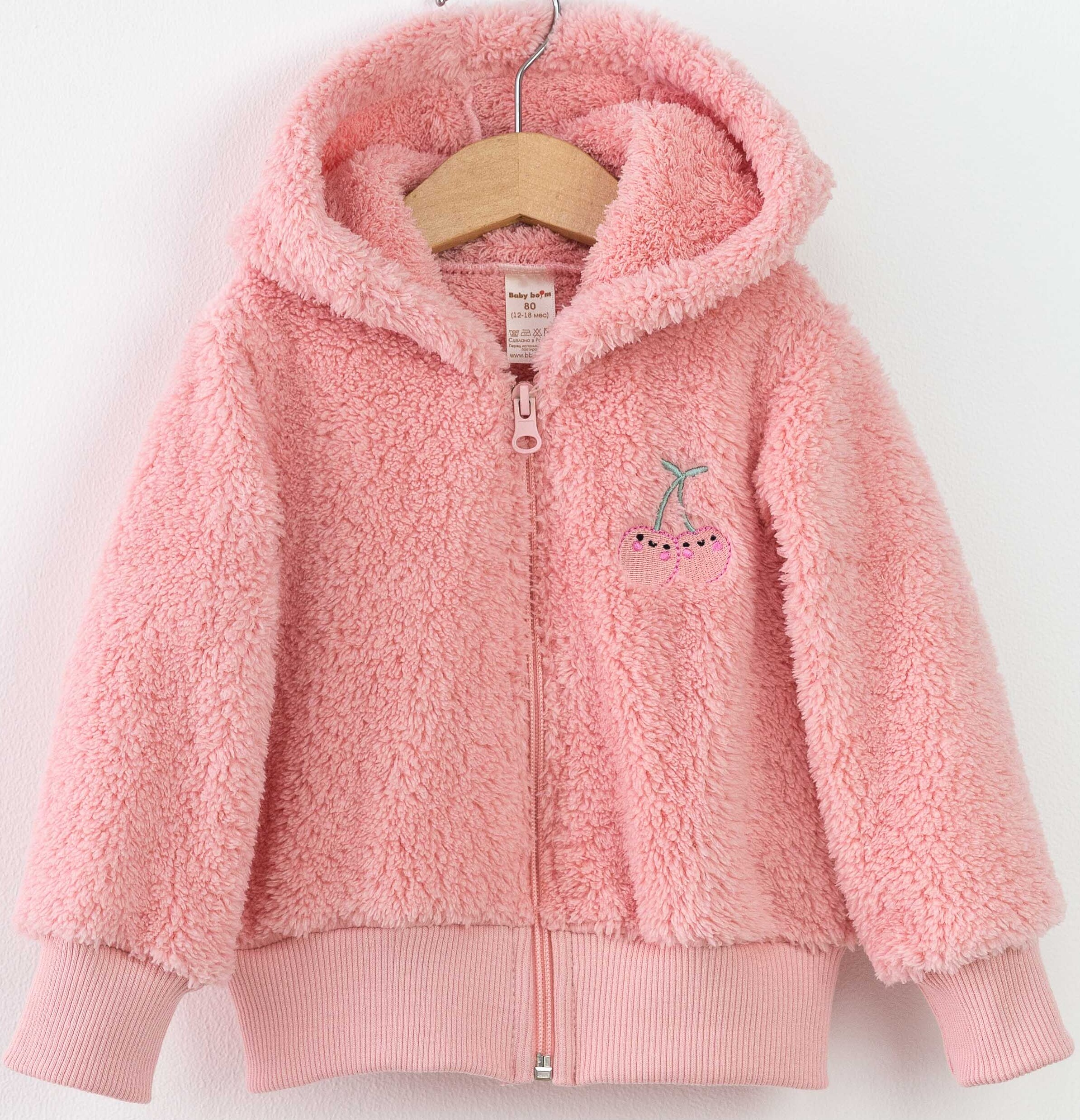 Толстовка Baby boom Р49/1-В Розовый - фото 1