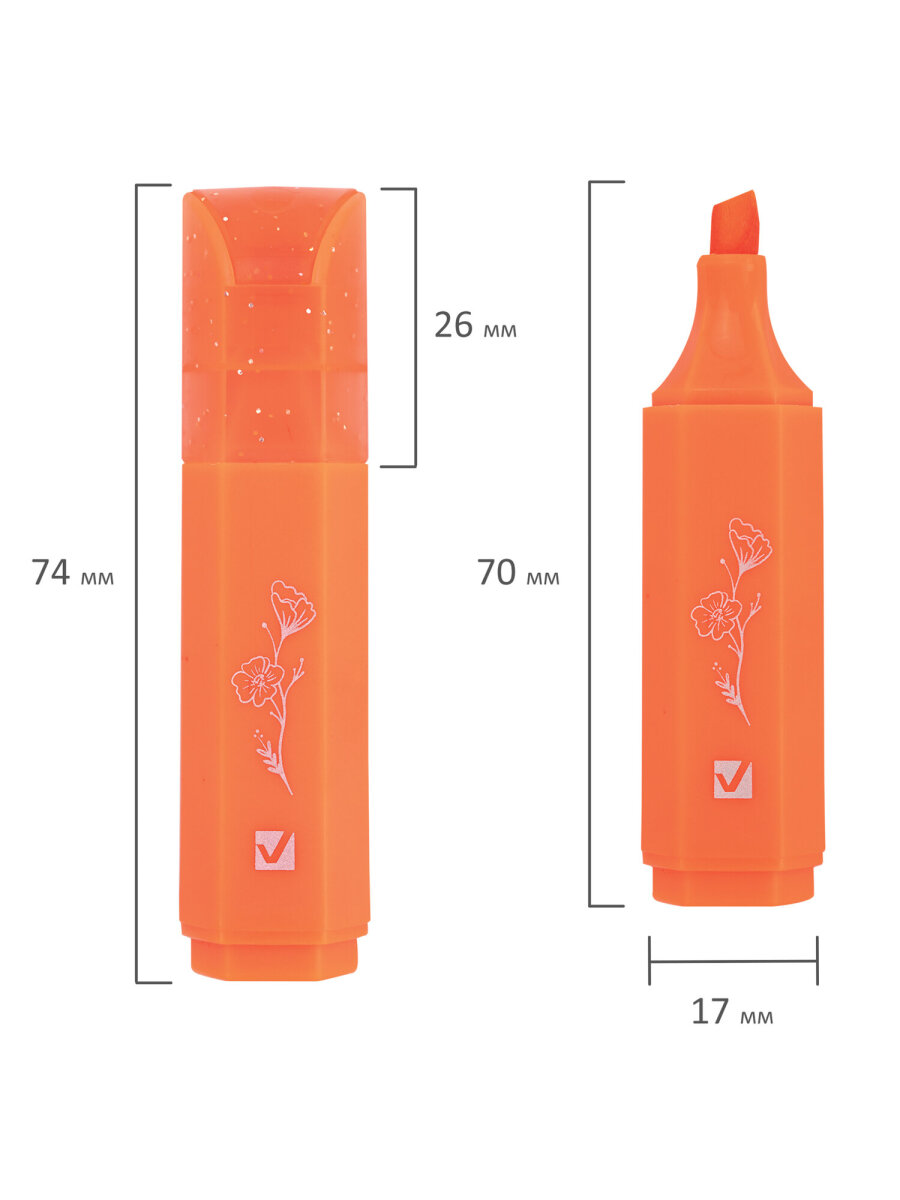 Текстовыделители Brauberg 12 цв. - фото 20