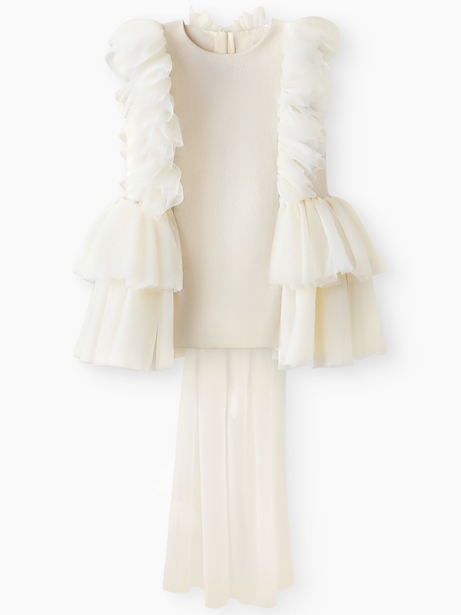 Платье Happy Baby 88617-1_white - фото 7