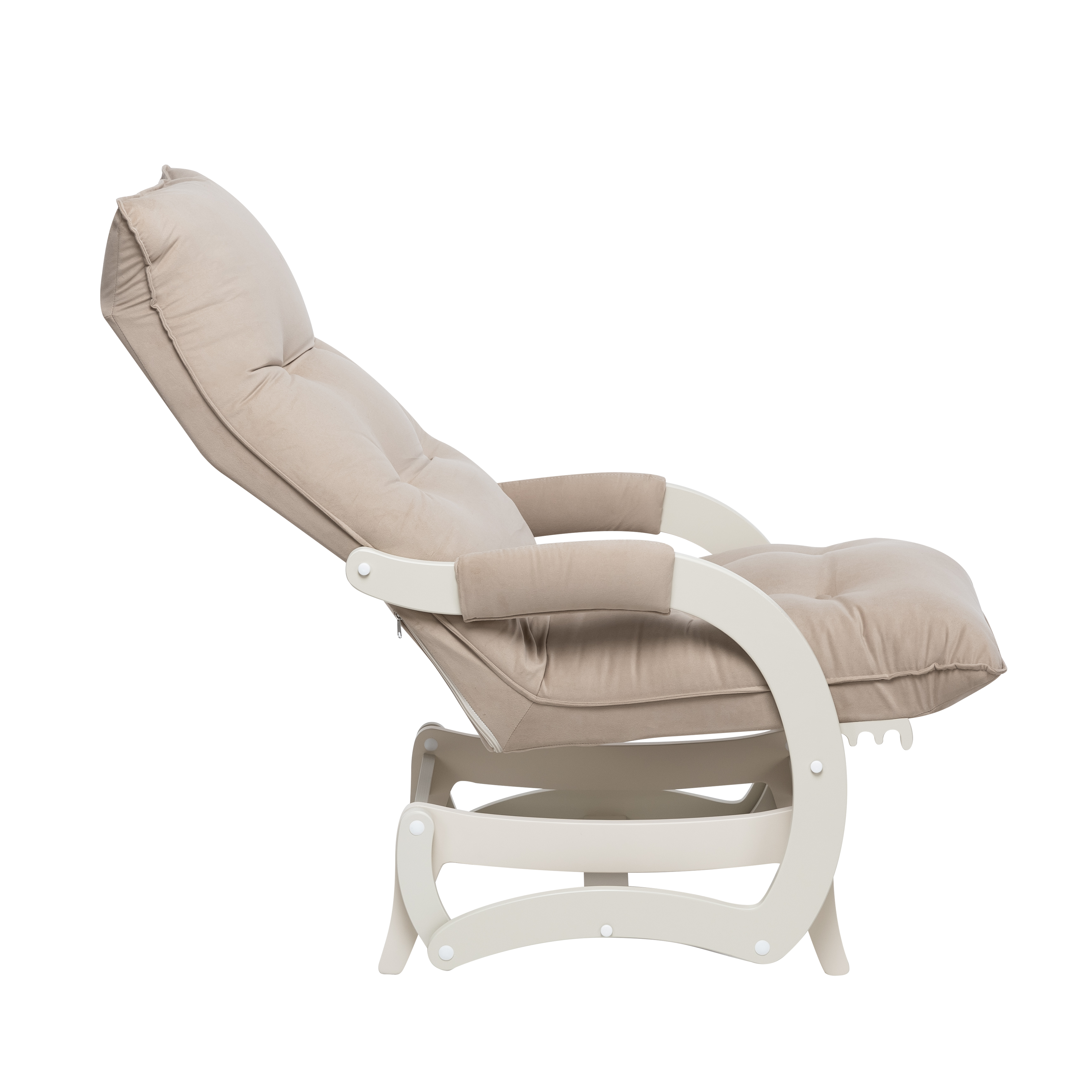 Кресло-качалка Leset Луно бежевый - фото 2