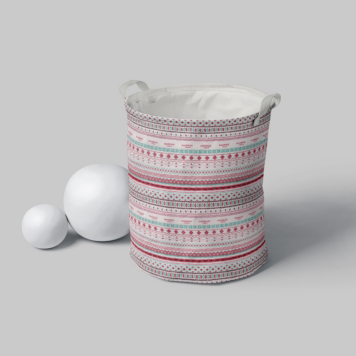 Ткань лен TBY с орнаментом 1.5 х 3 м, цвет бежевый - фото 7