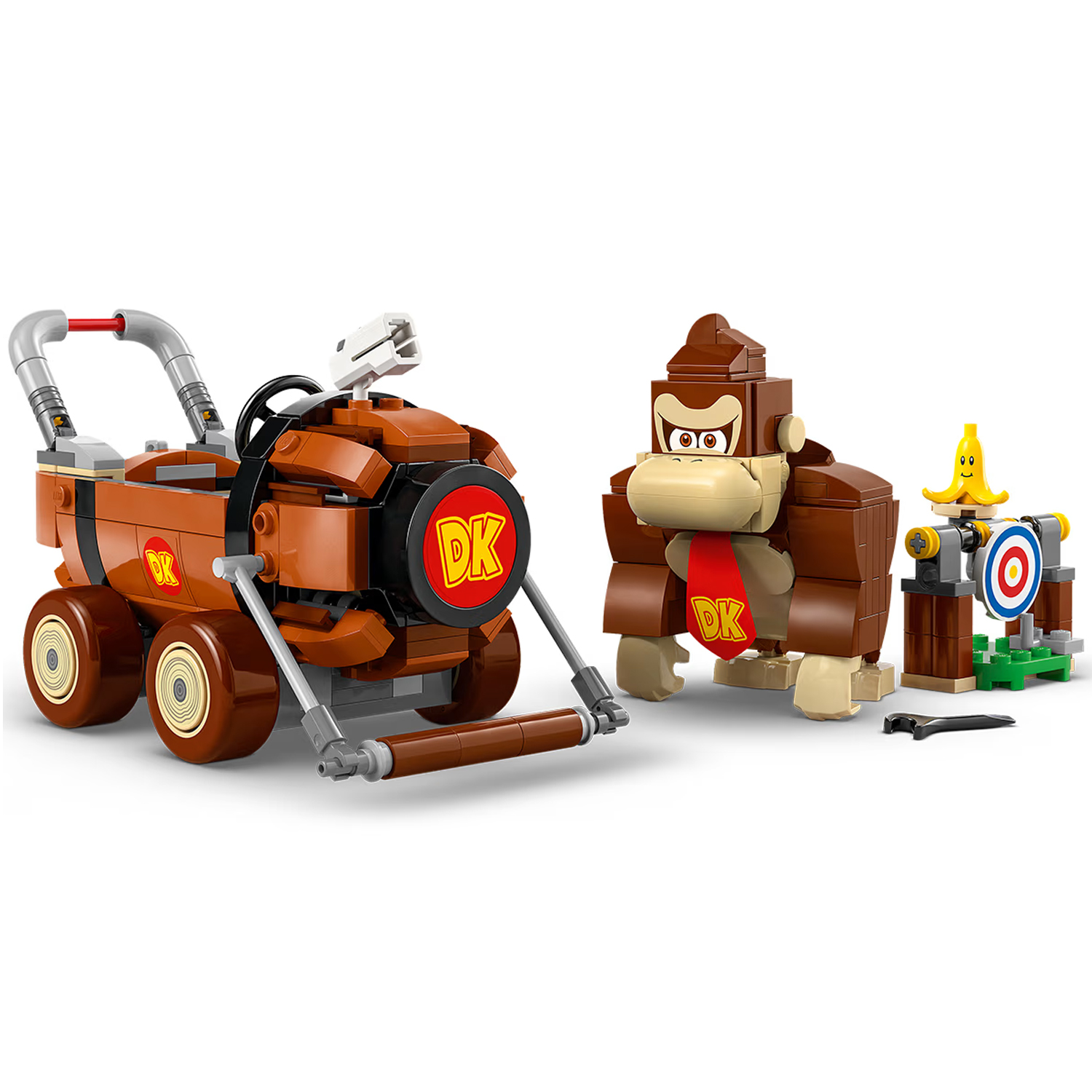 Конструктор LEGO Super Mario Марио Карт - Донки Конг 387 дет. - фото 5