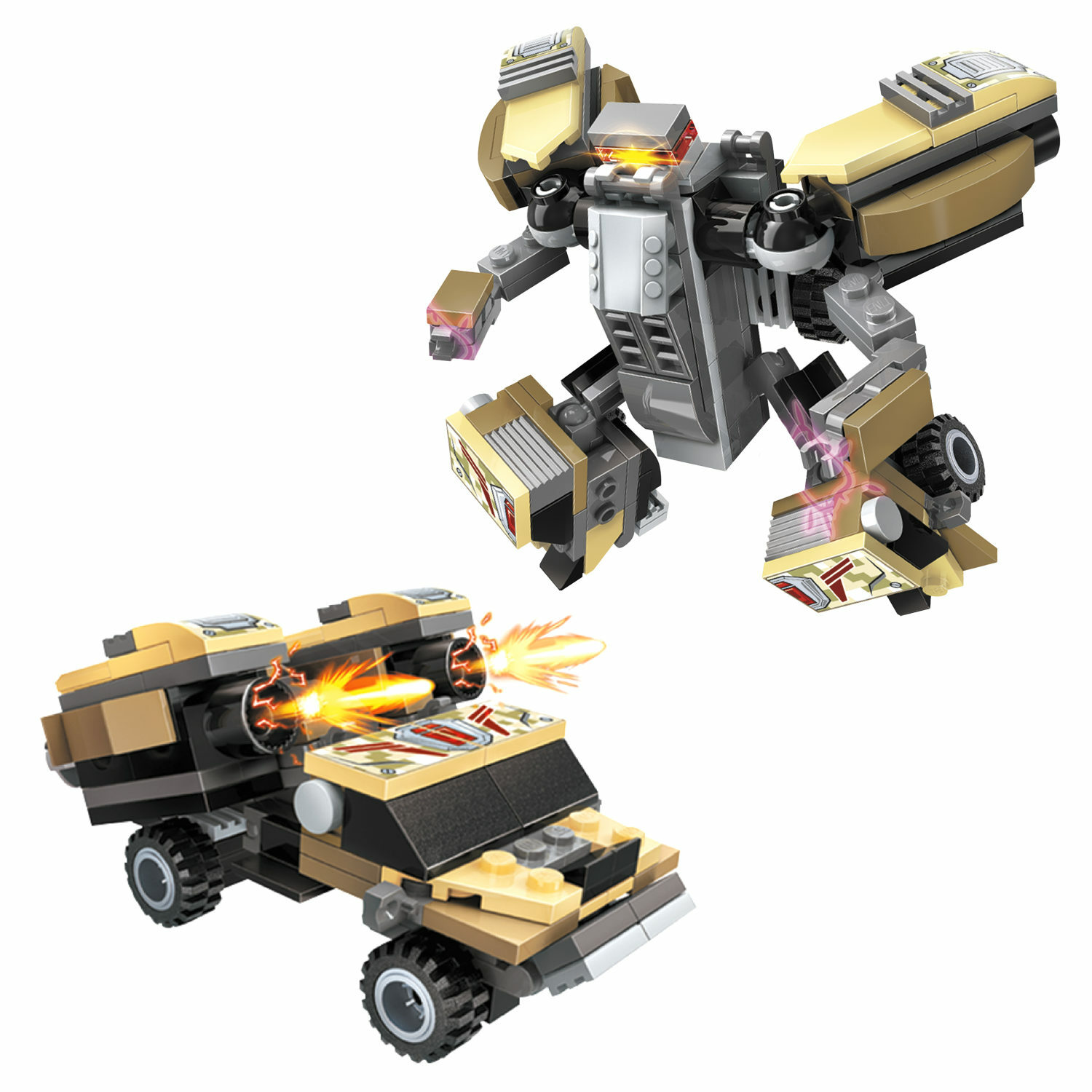 Конструктор Blockformers Transconnector Град-Пауэрбот 144 дет. - фото 2