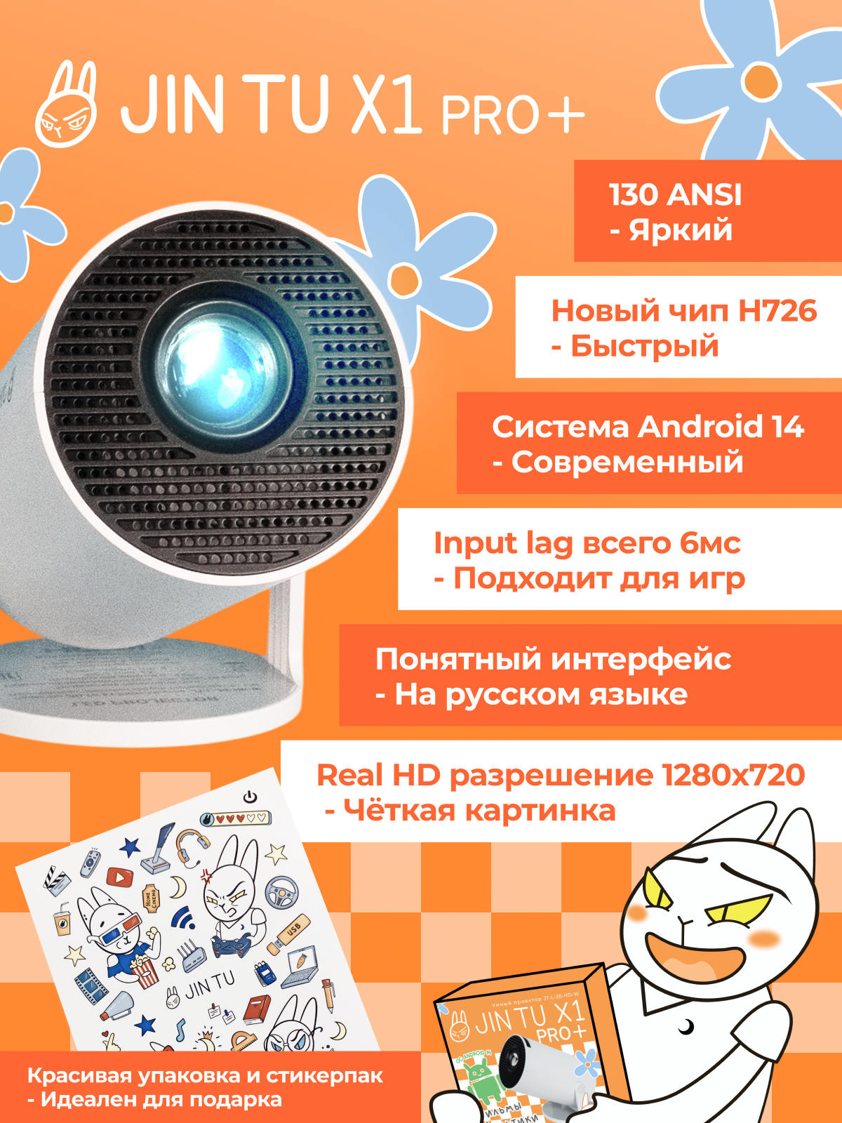 Android 14 JIN TU Классический корпус - топовая начинка. - фото 1
