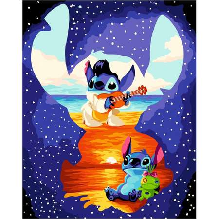 Картина по номерам Hobby Paint Мечтательный Стич в ассортименте