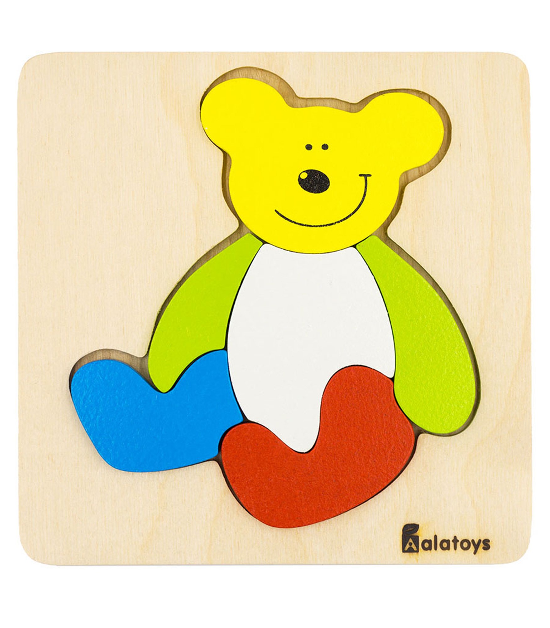 Пазл Alatoys Детский деревянный развивающий классический в ассортименте - фото 1