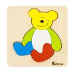 Пазл Alatoys Детский деревянный развивающий классический в ассортименте