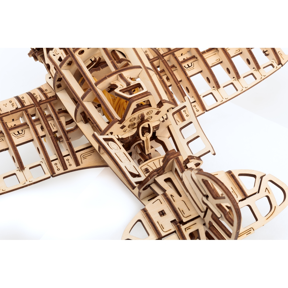Конструктор Eco Wood Art Самолет деревянный - фото 10