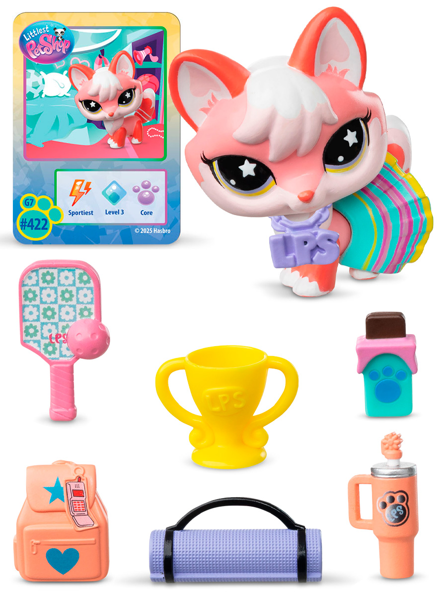 Игровой набор Littlest Pet Shop фигурка с аксессуарами Лиса - фото 4