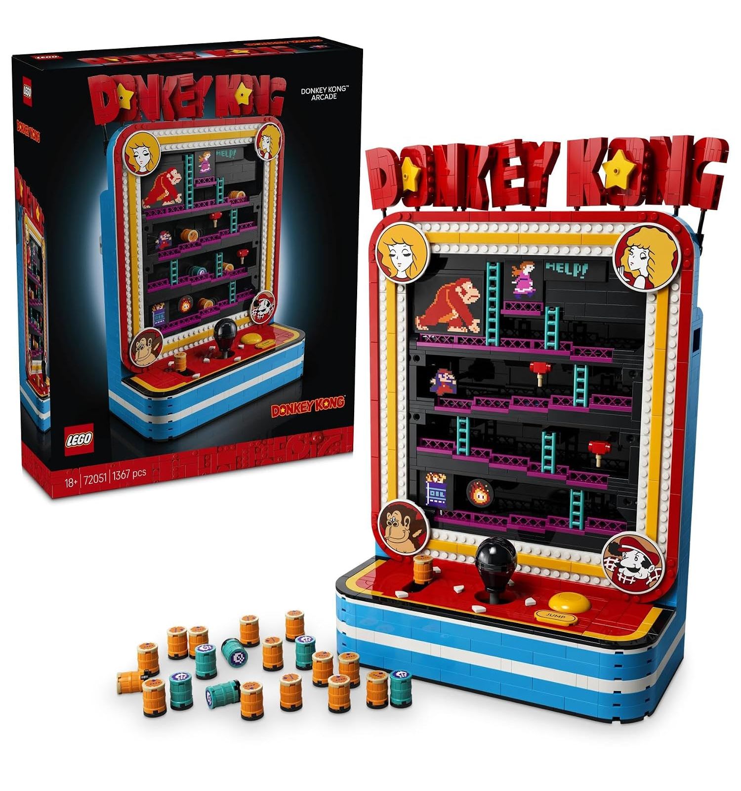 Конструктор LEGO Super Mario Donkey Kong 1367 дет. - фото 1