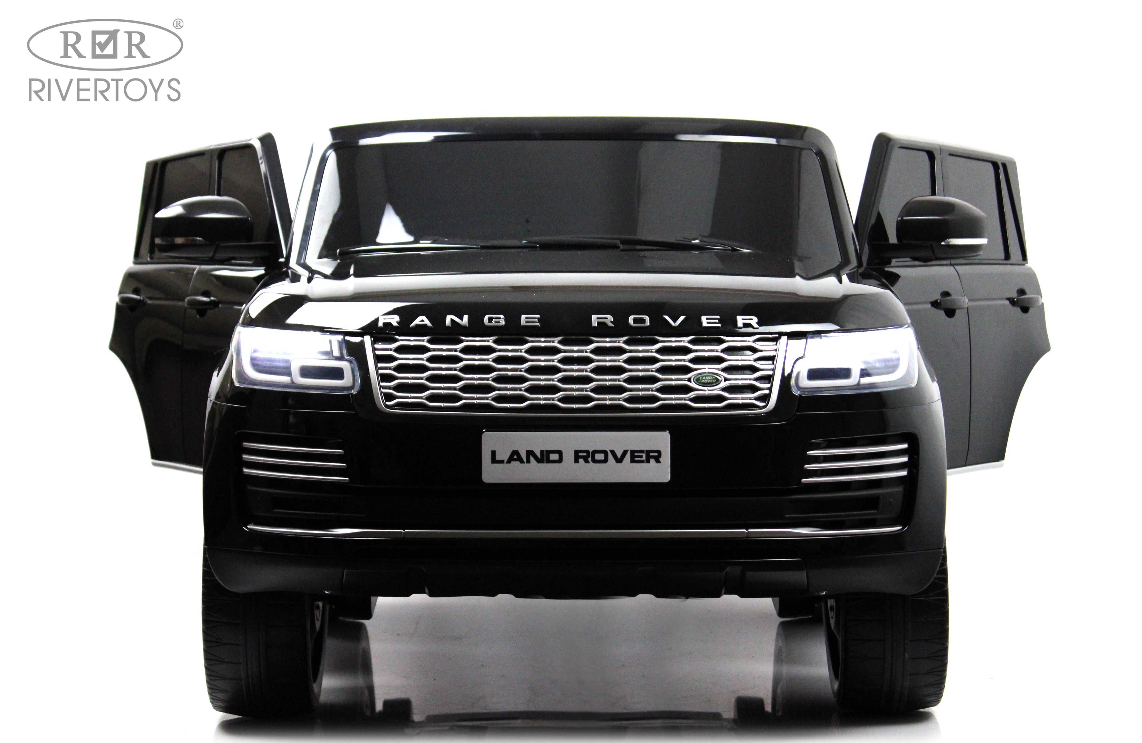 Электромобиль RIVERTOYS Land Rover Y222YY-BLACK-GLANEC С пультом ДУ - фото 7
