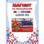 Магнит на холодильник Задира С 23 Февраля