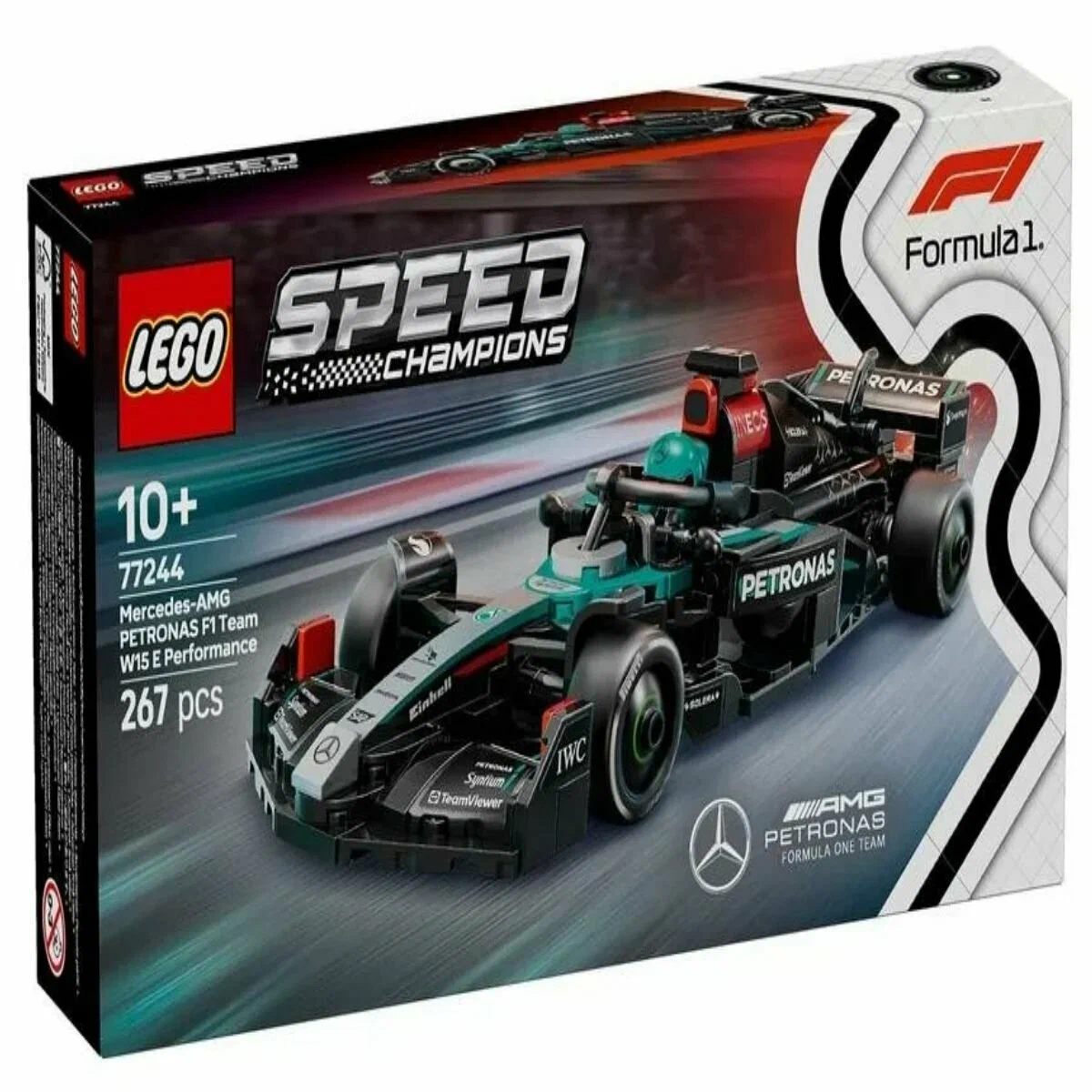 Конструктор LEGO Speed Champions Mercedes-AMG W15 77244 267 дет. - фото 8