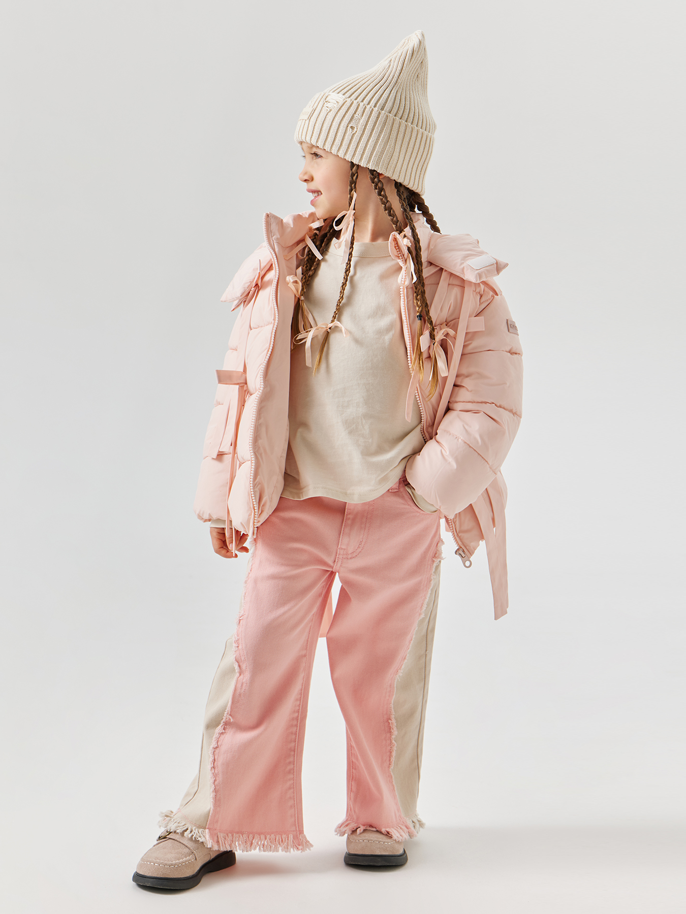 Джинсы Happy Baby 88549/pink - фото 13
