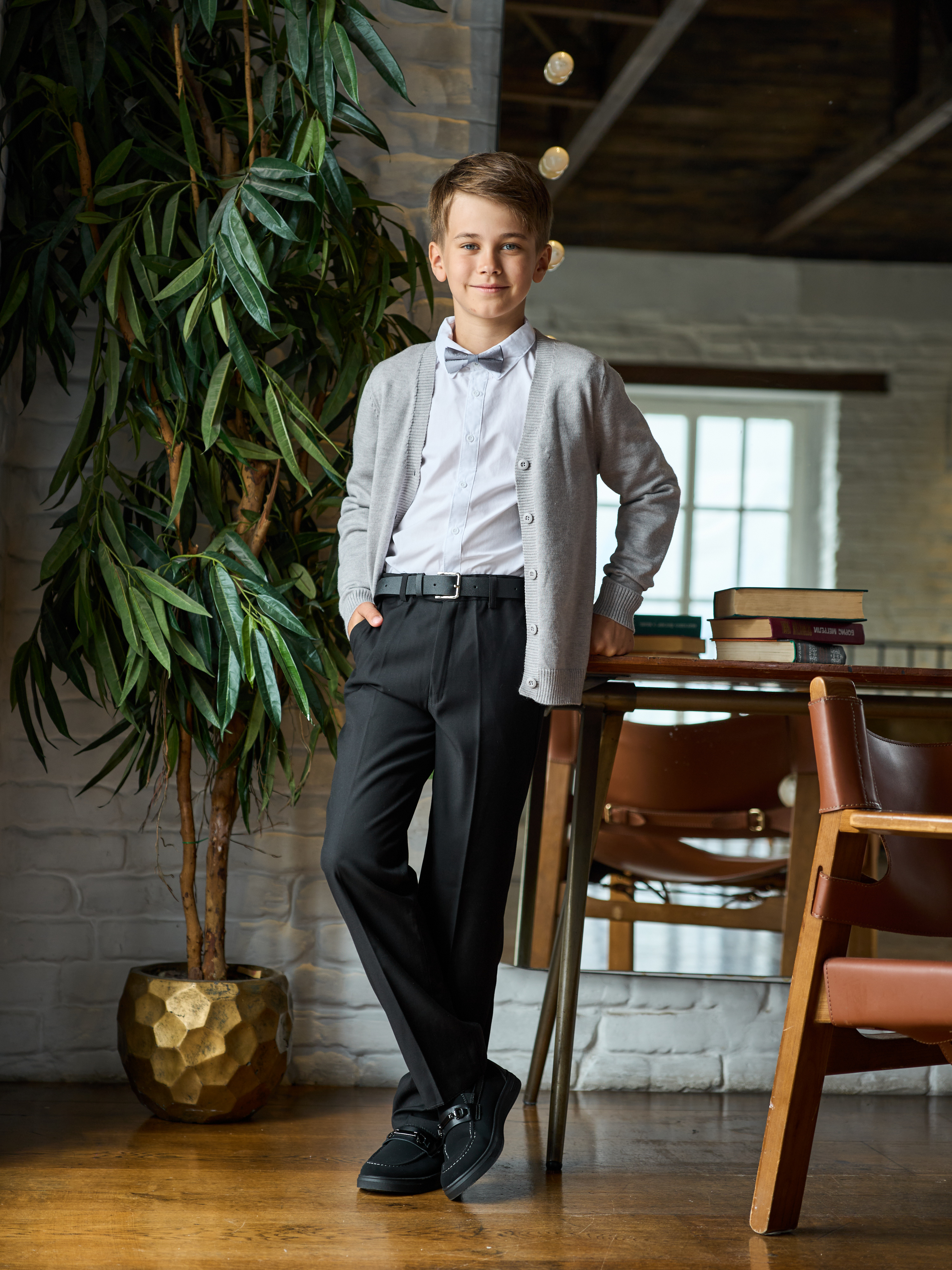 Брюки СИНЯЯ МОДА VEGAAL140-B39 - фото 2