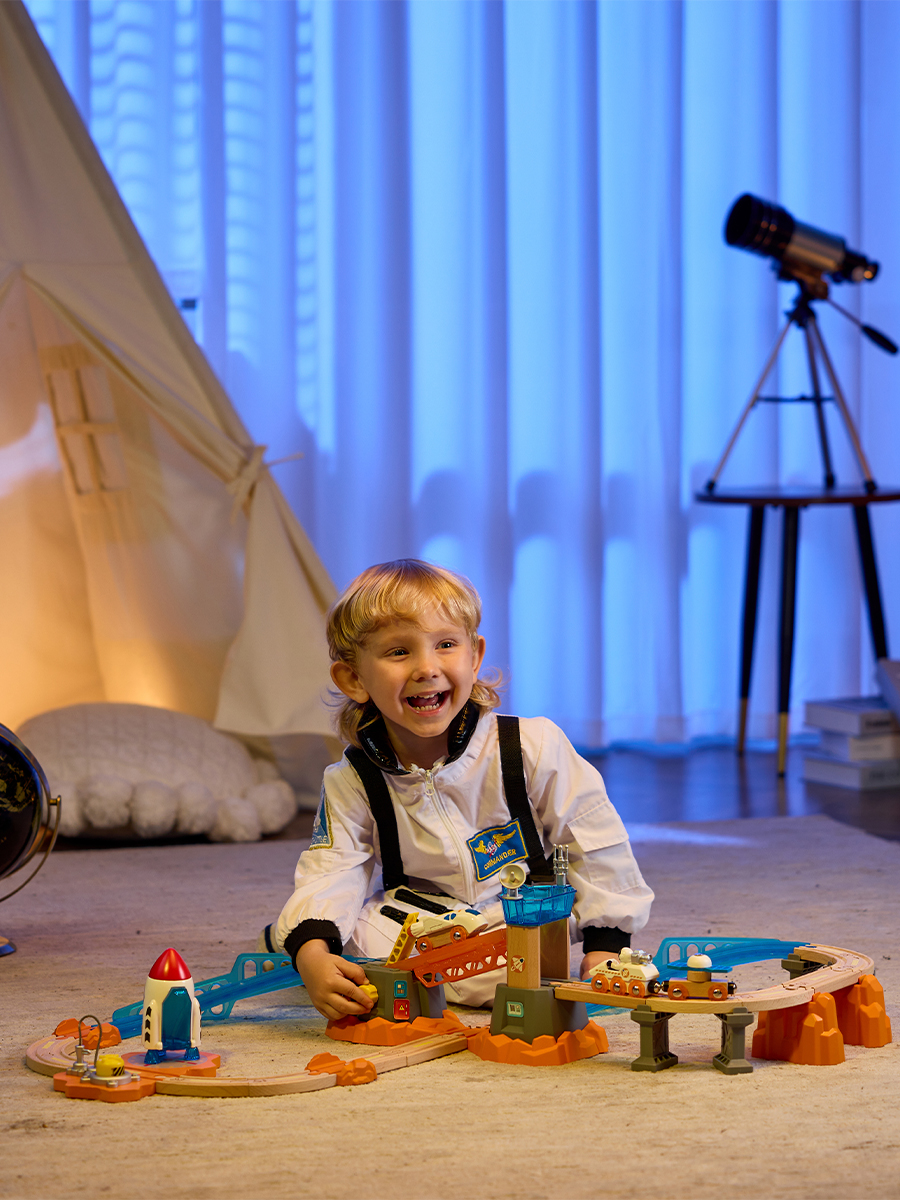 Набор железнодорожный Hape E3798_HP - фото 7