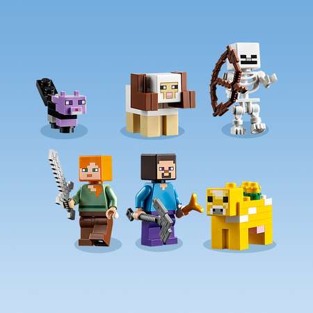 Конструктор LEGO Minecraft блочный