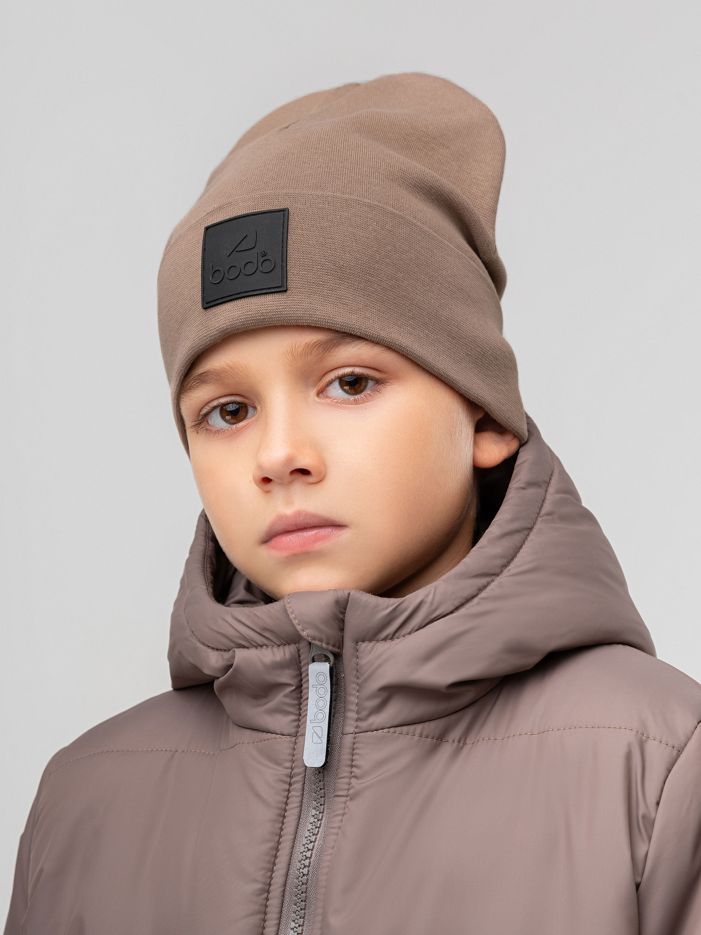 Шапка Bodo 10-420MU_какао - фото 1