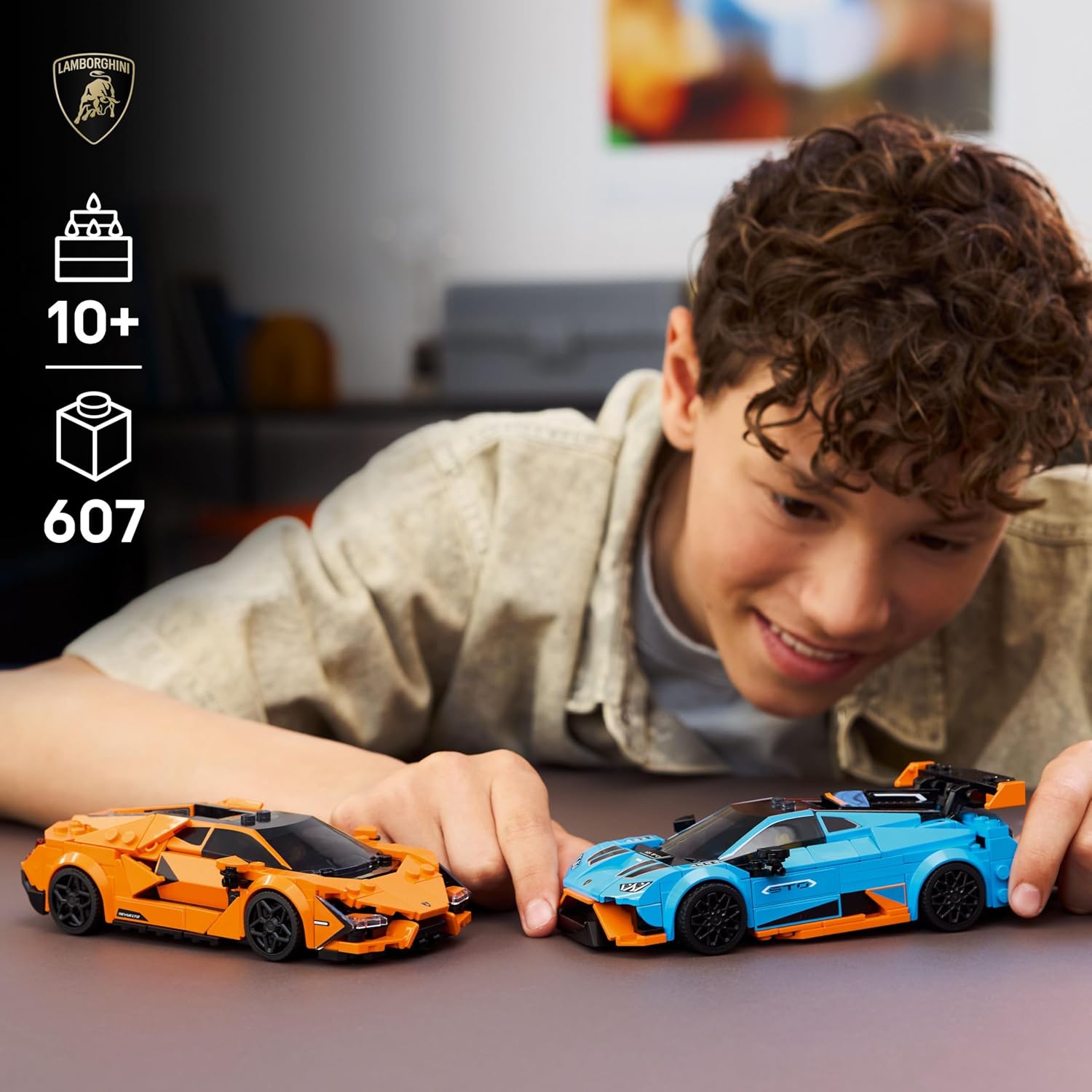 Конструктор LEGO Speed Champions Lamborghini и Huracan 607 дет. - фото 4