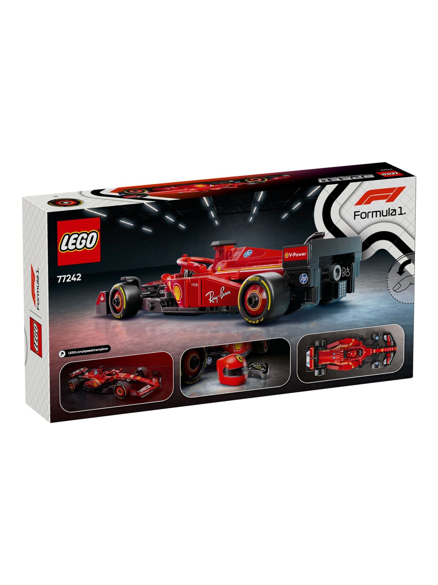 Конструктор LEGO Speed Champions Ferrari SF-24 275 дет. - фото 4