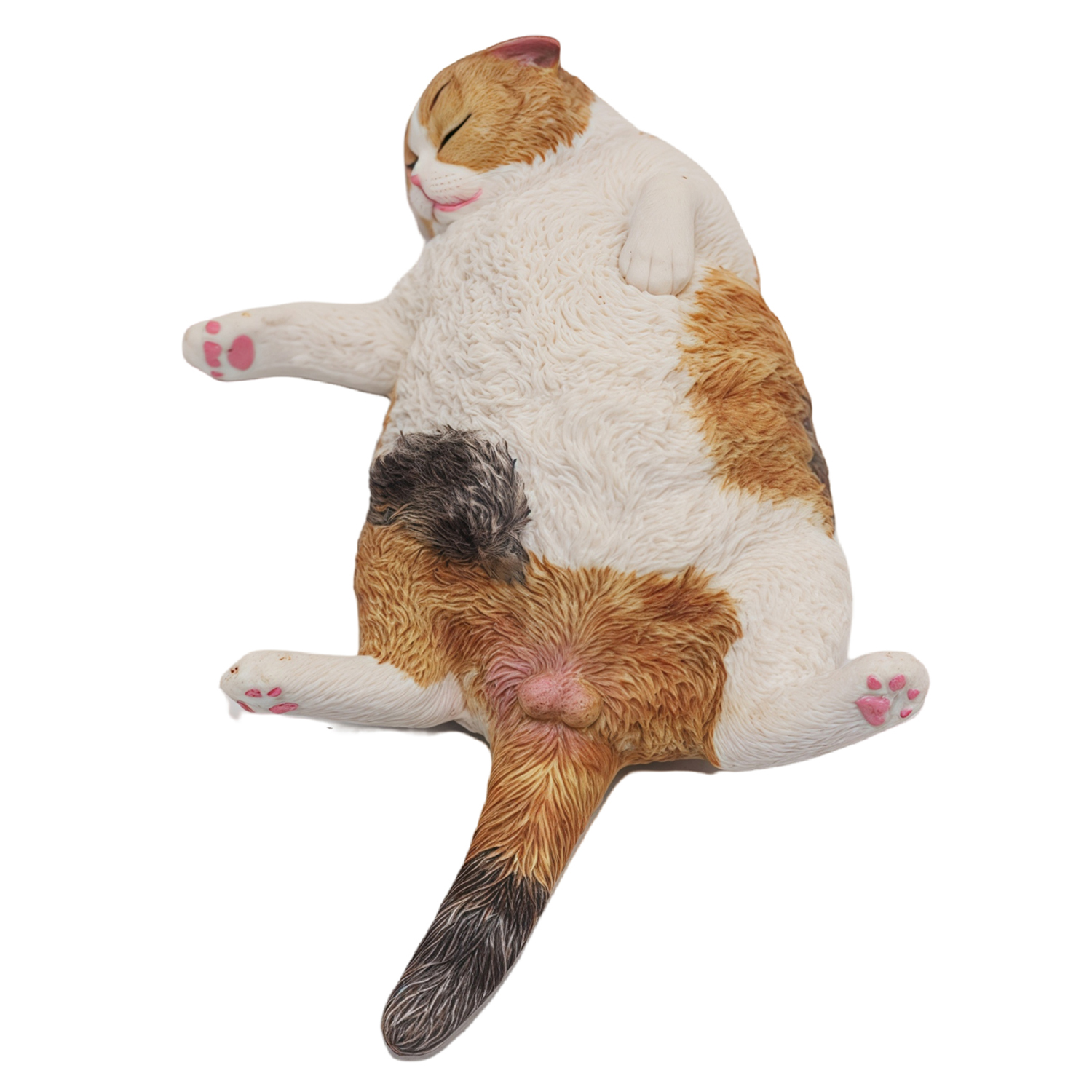 Фигурка Детское Время Толстый кот (спит на спине) - фото 5