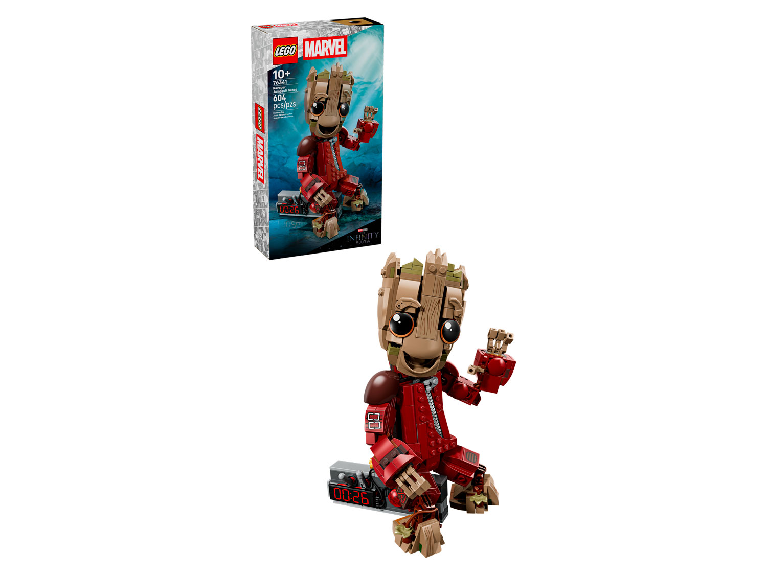 Конструктор LEGO Marvel Super Heroes Грут 604 дет. - фото 1