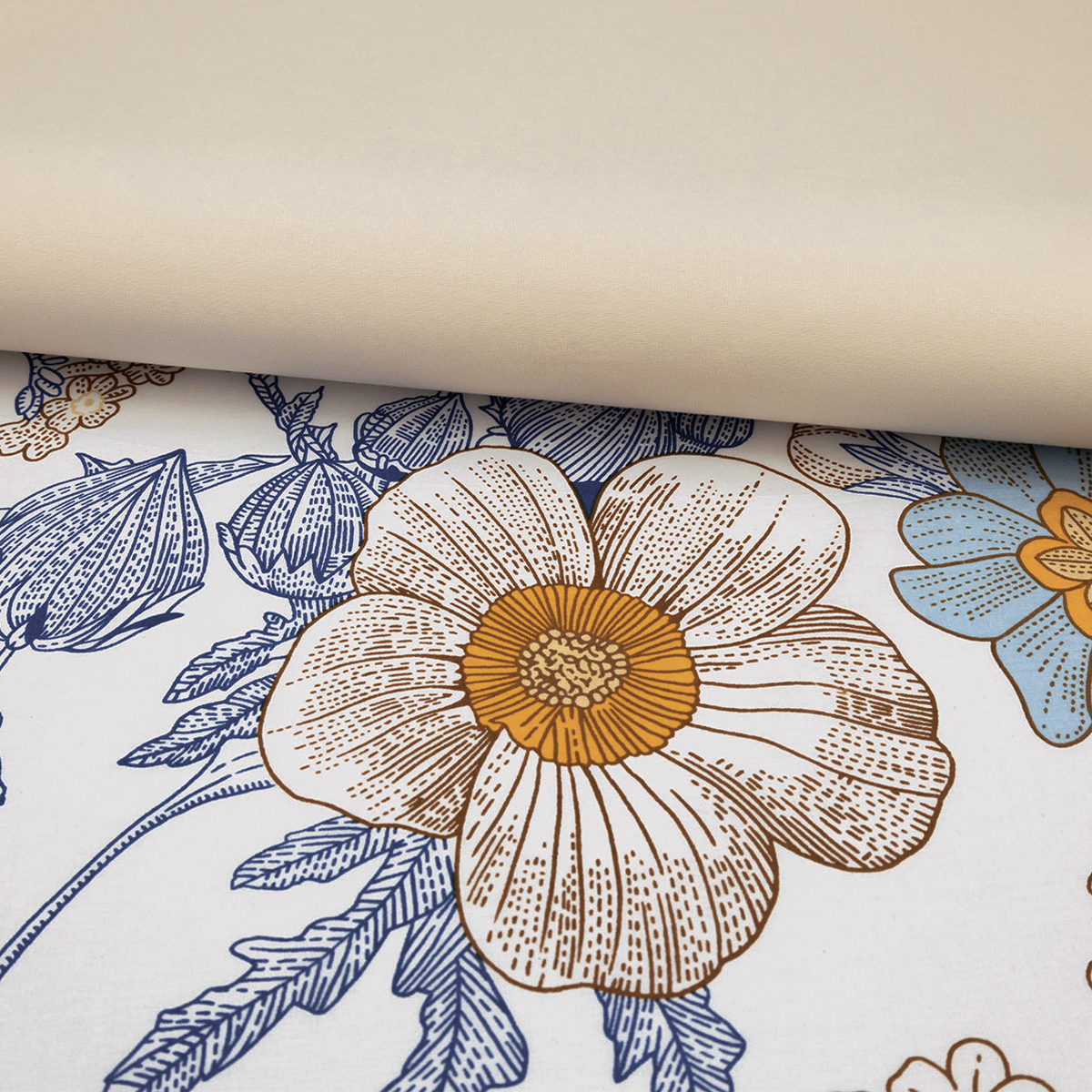 Комплект постельного белья BRAVO Флорес двуспальный 4 предм. - фото 10