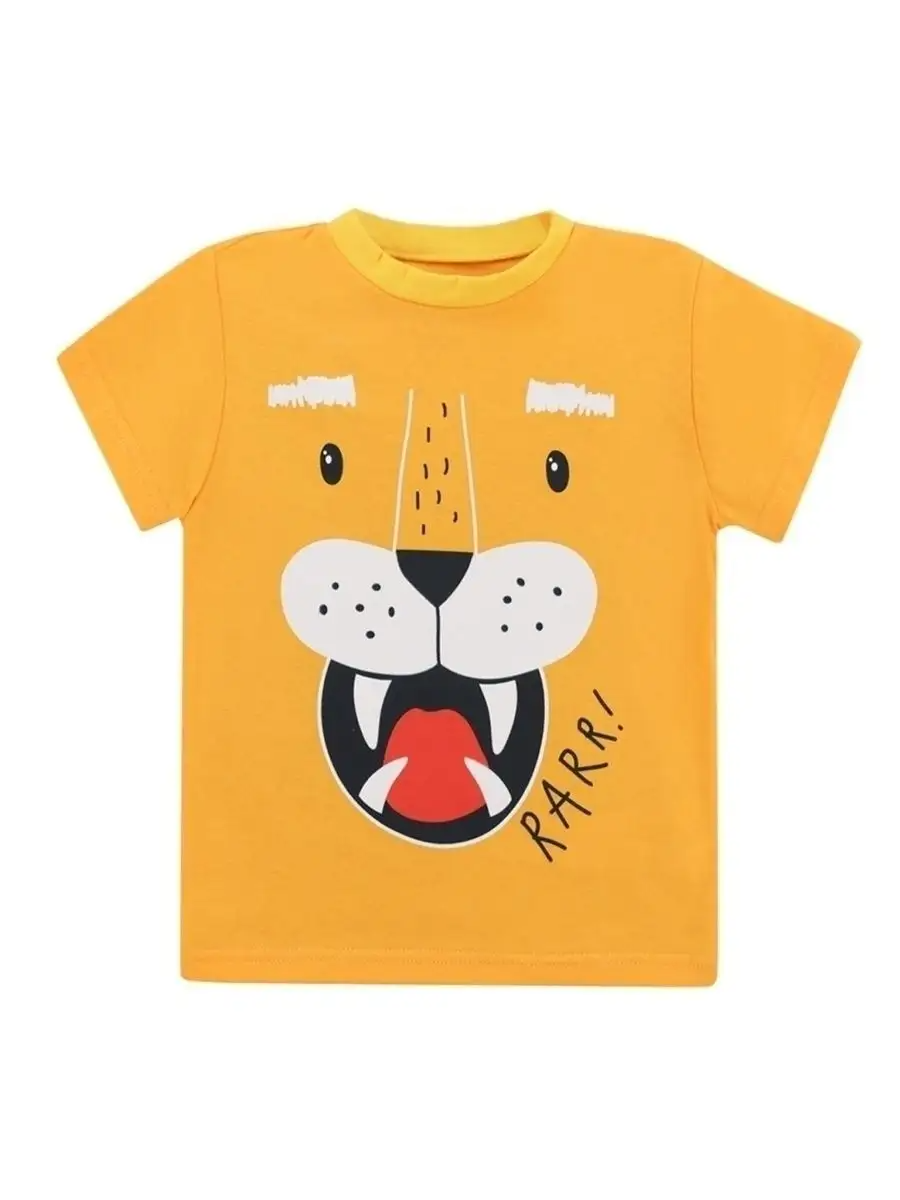Футболка Babycollection 632/ftb001/sph/k1/006/p1/W*mжелто-оранжевый - фото 1