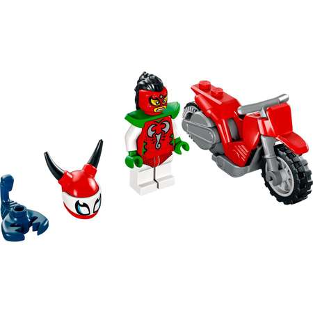 Конструктор LEGO City Трюк мотоцикл Скорпион блочный