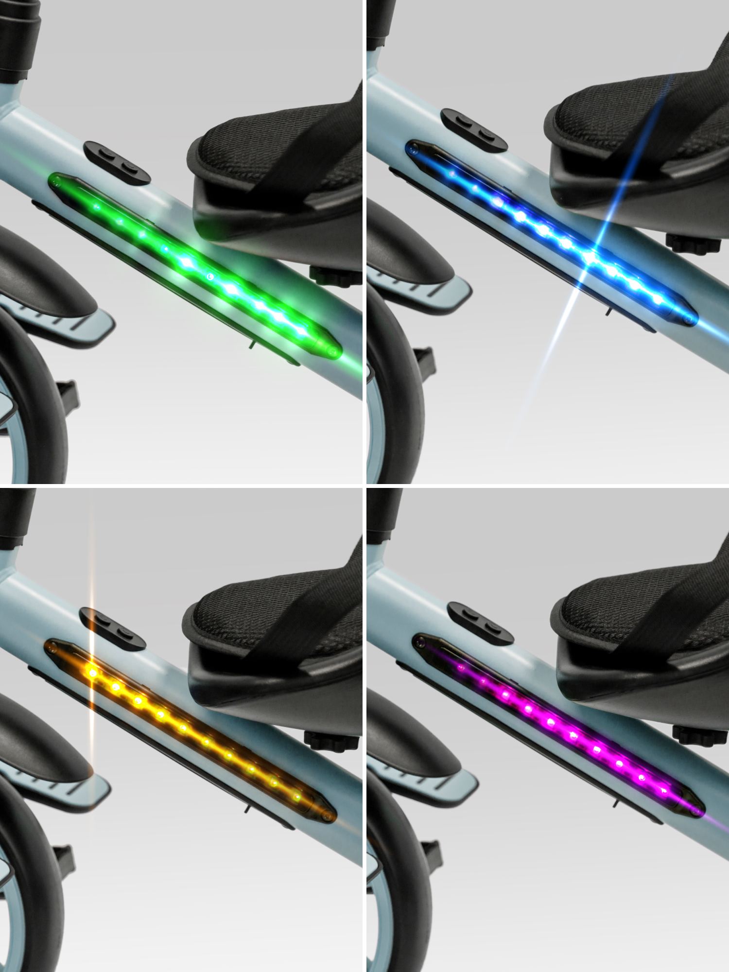 Трехколесный велосипед Amarobaby 8 дюймов - фото 3