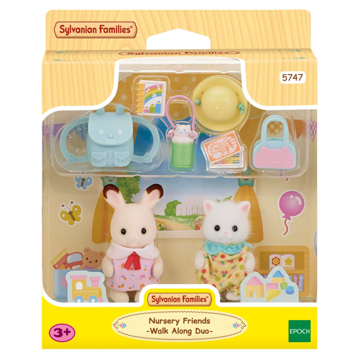 Игровой набор Sylvanian Families Малыши на прогулке - фото 1