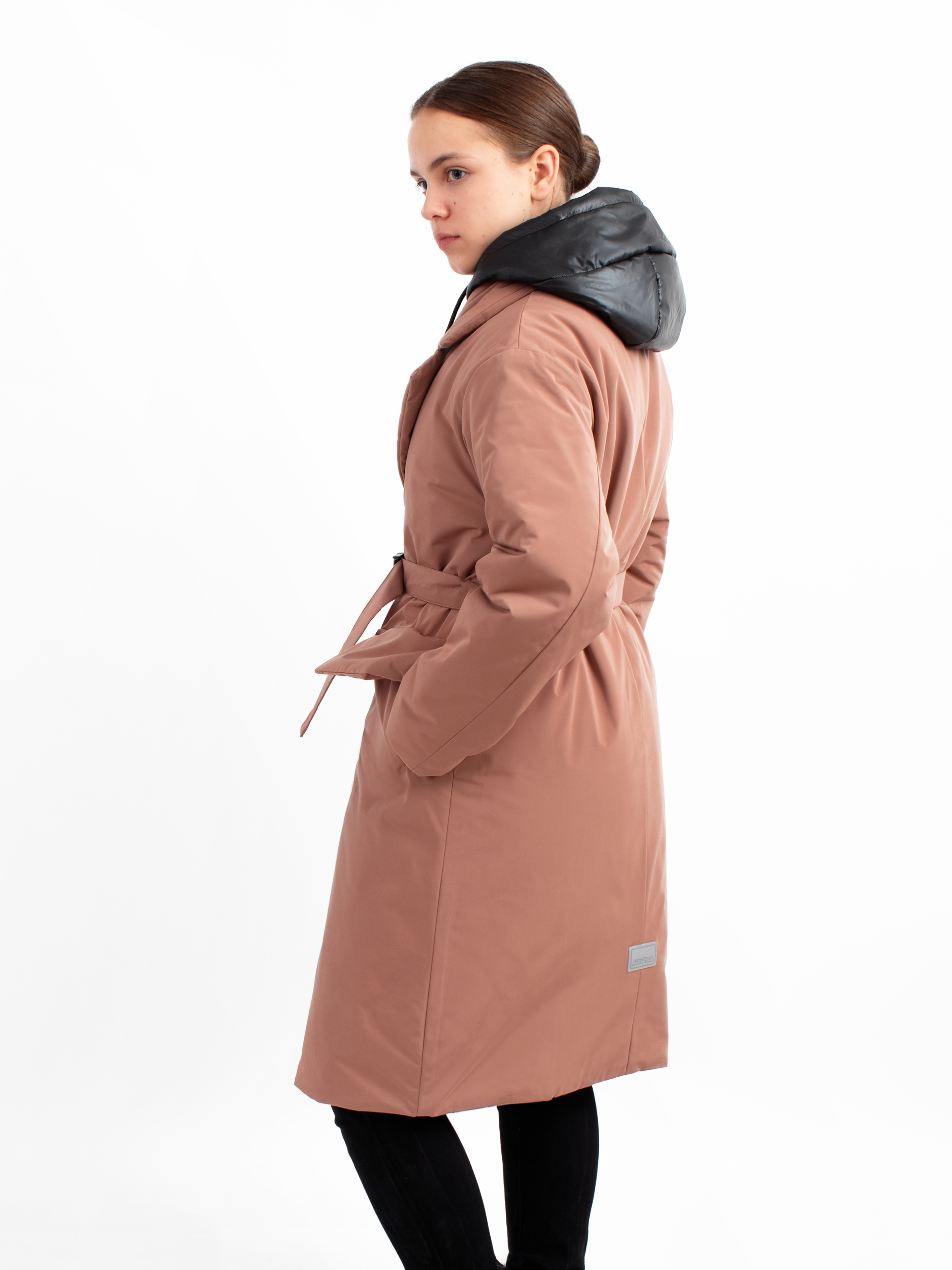 Пальто AllisZhuk 00_480/мокко - фото 7