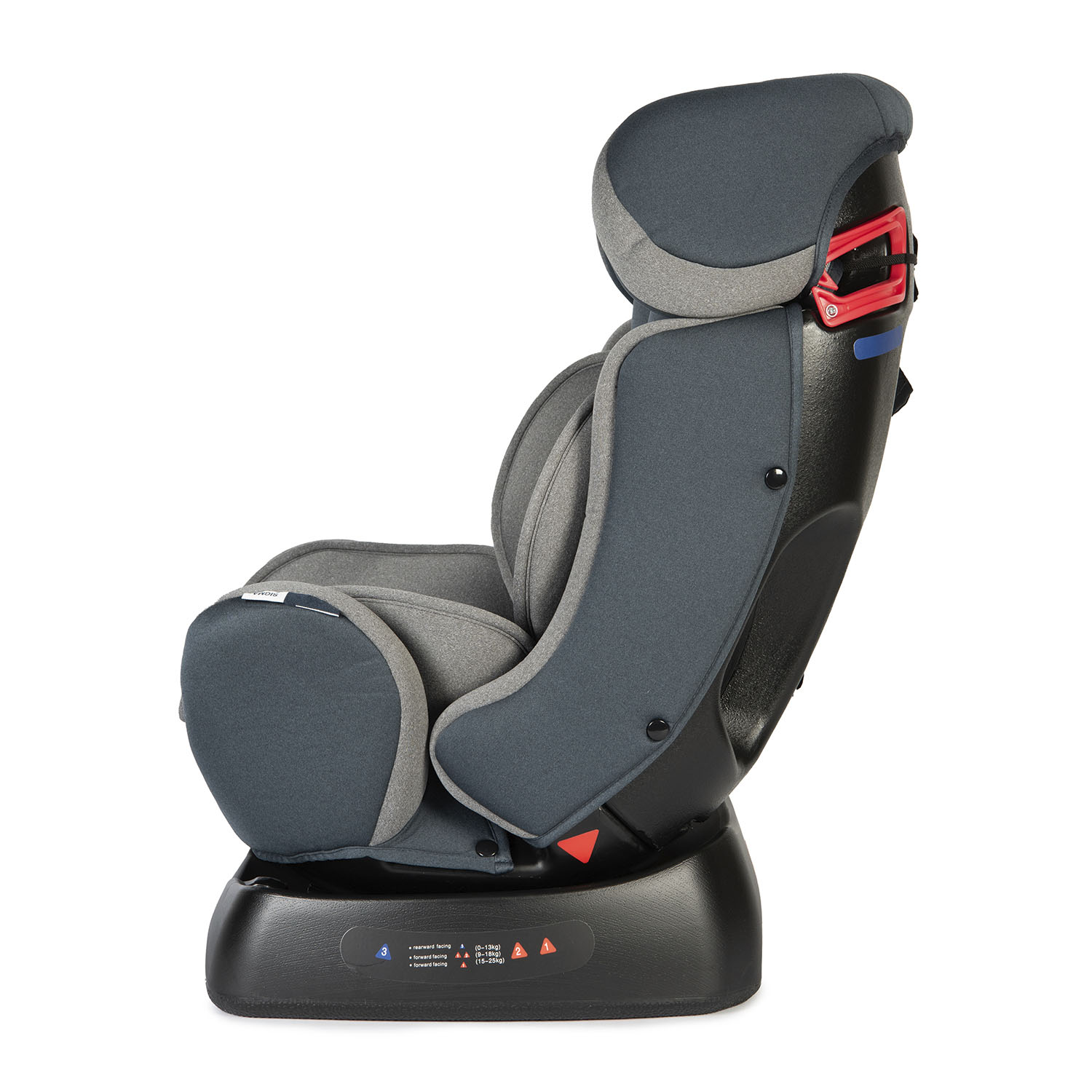 Автокресло BabyGo Sigma New 0+/1/2 (0-25 кг) серый - фото 7