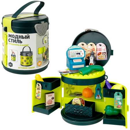 Игровой набор 1TOY касса, продукты