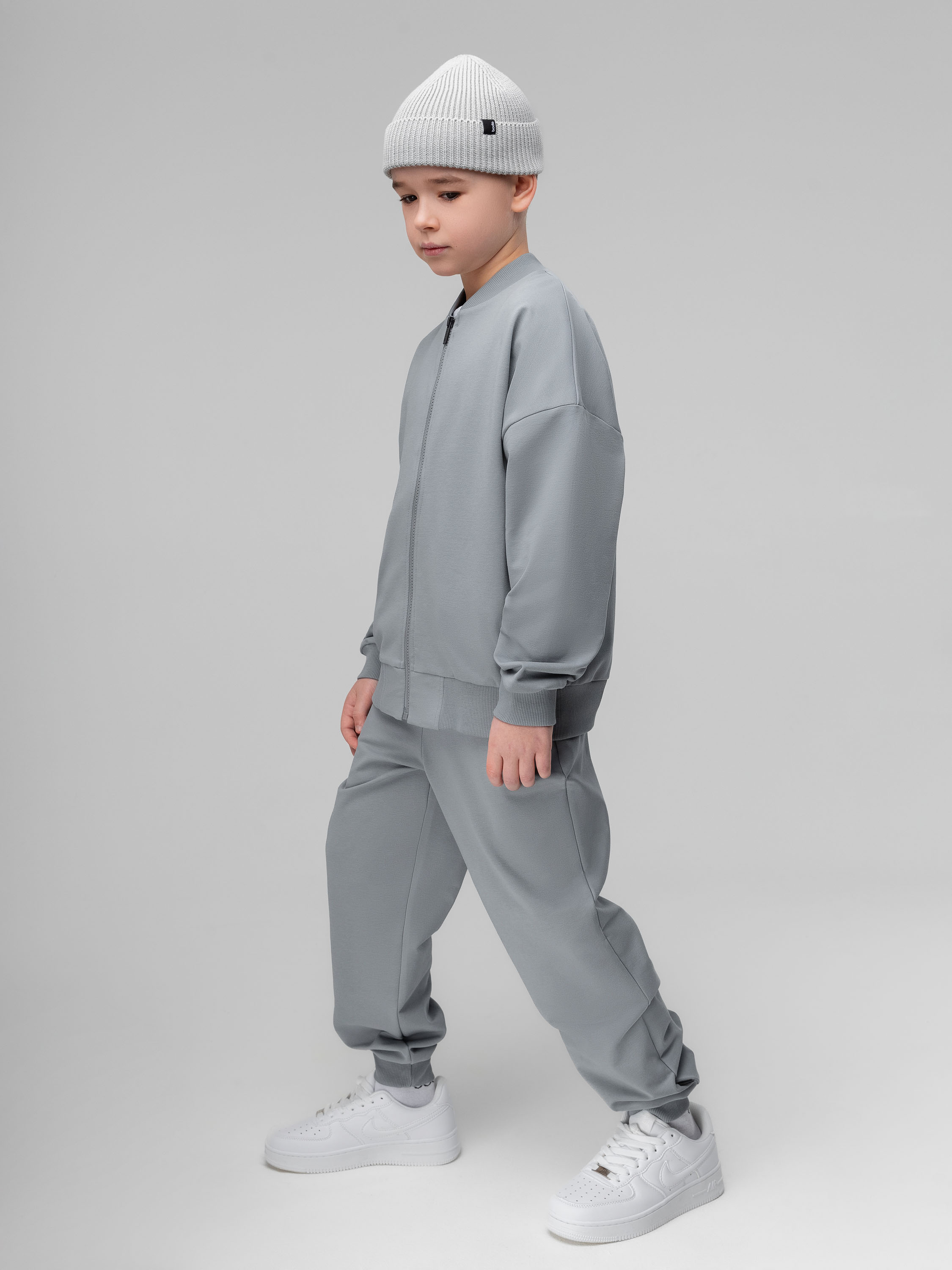 Толстовка и брюки Bodo 46-154MU_серый - фото 4
