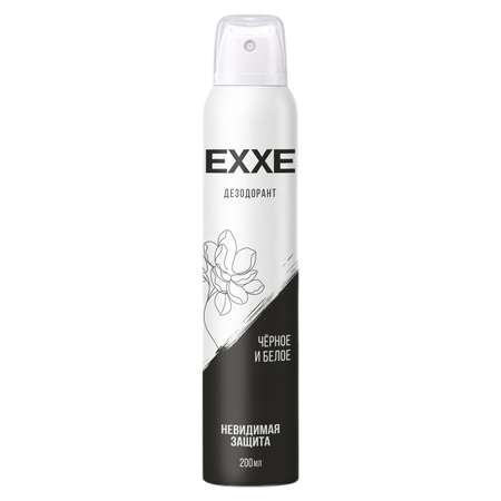 Дезодорант женский аэрозоль EXXE Black and White Черное и белое XL 200мл