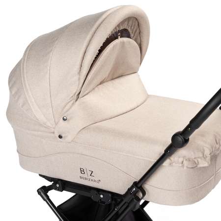 Коляска люлька Bebizaro Classic Beige