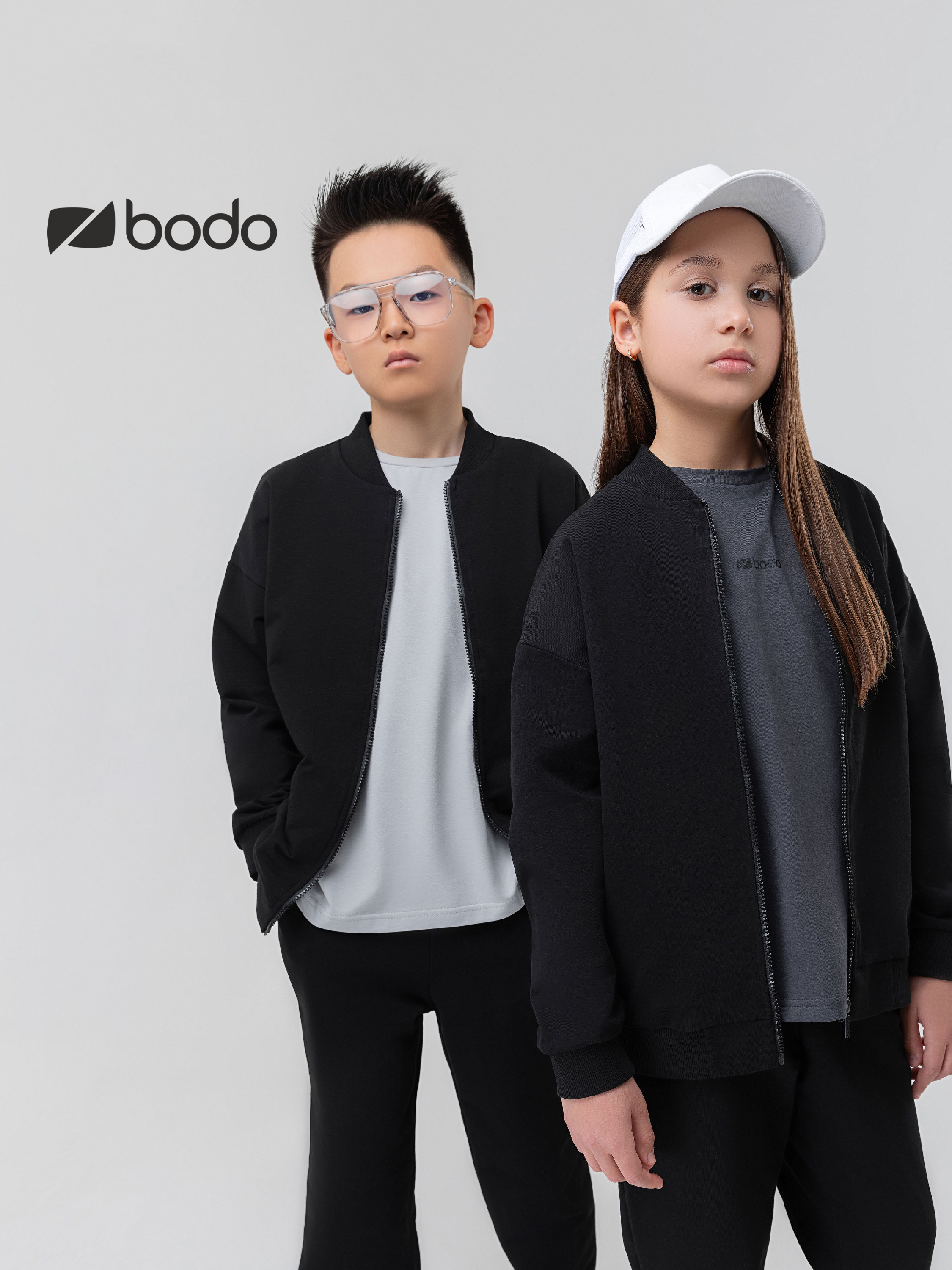 Костюм спортивный Bodo 46-155MU_черный - фото 4