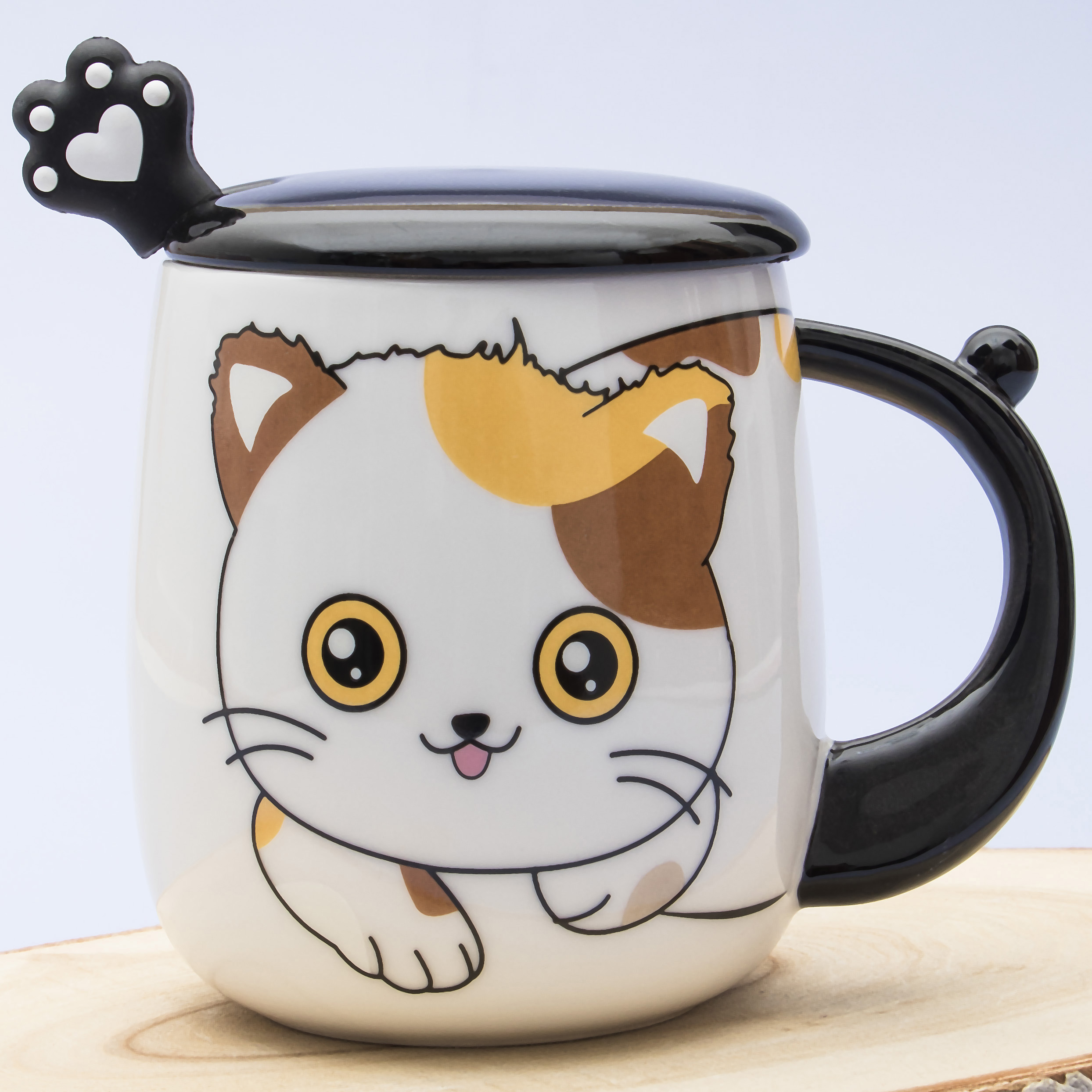 Кружка ЭВРИКА Котик Довольный №4 - фото 1