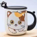 Кружка ЭВРИКА Котик Довольный №4