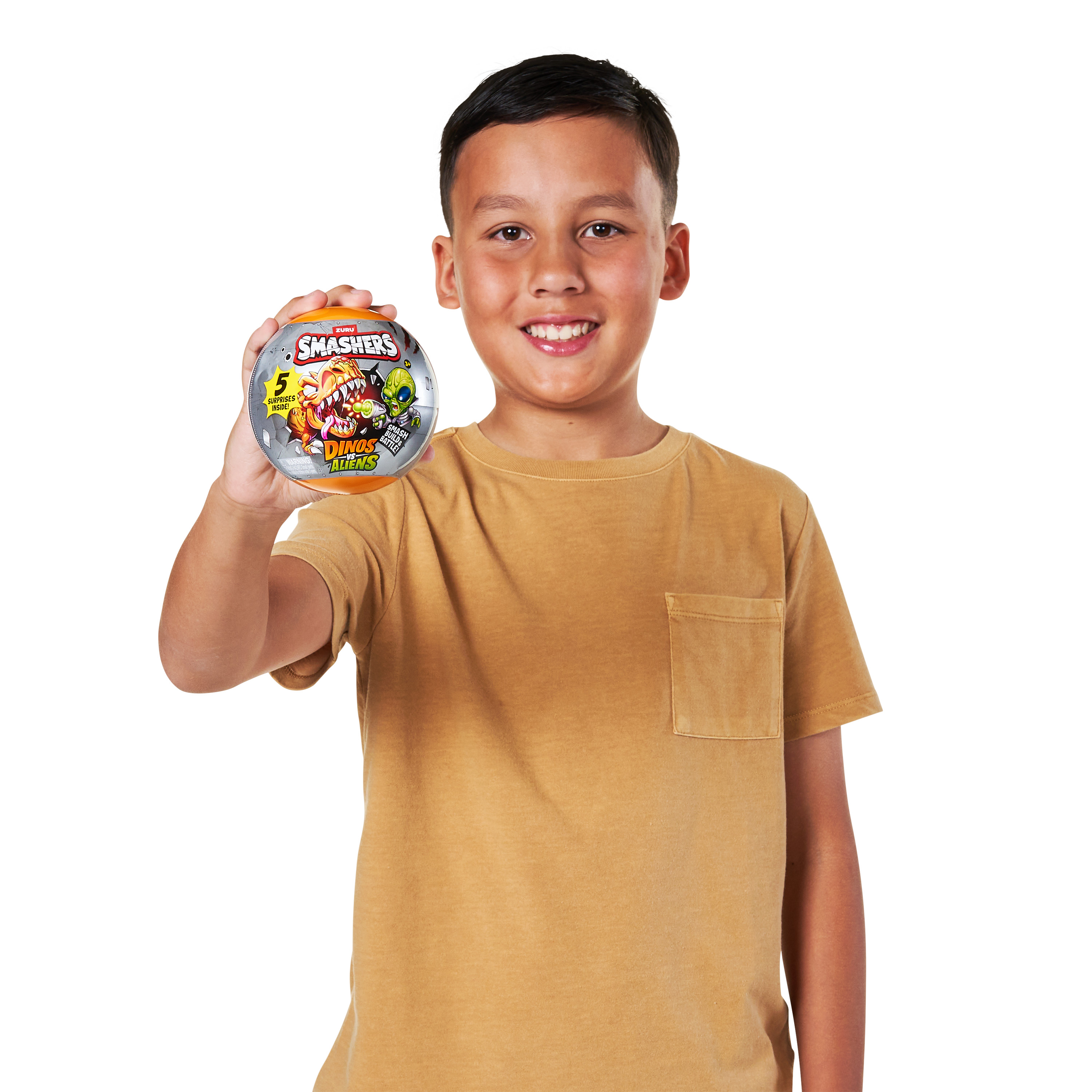 Сборная модель Zuru Smashers Дино против пришельцев в ассортименте 74155GQ6-S001 - фото 6