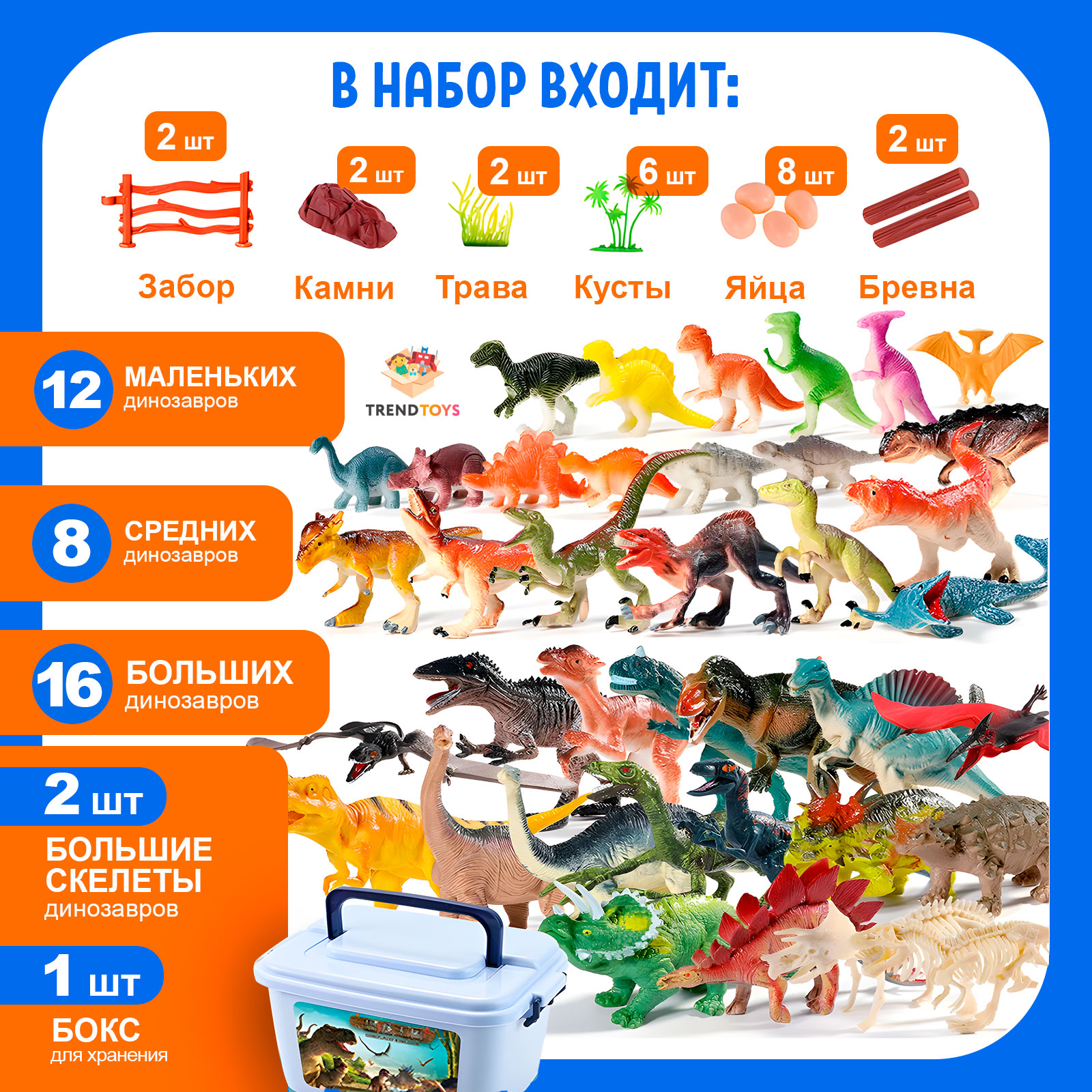 Игровой набор TrendToys Динозавры - фото 3