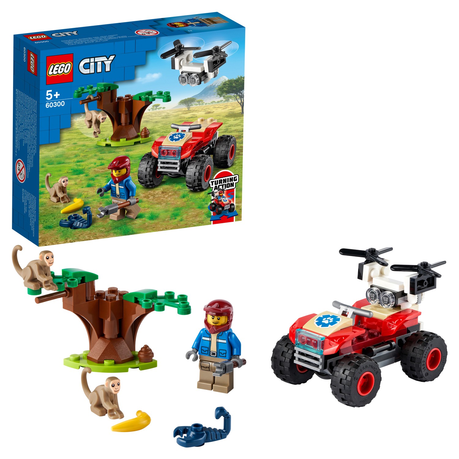 Конструктор LEGO City Wildlife Rescue ATV - фото 1