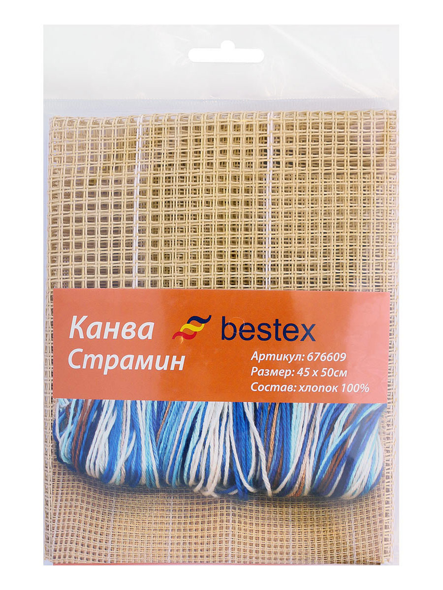 Канва- страмин Bestex 624020-C-CF-K5 45*50см - фото 4